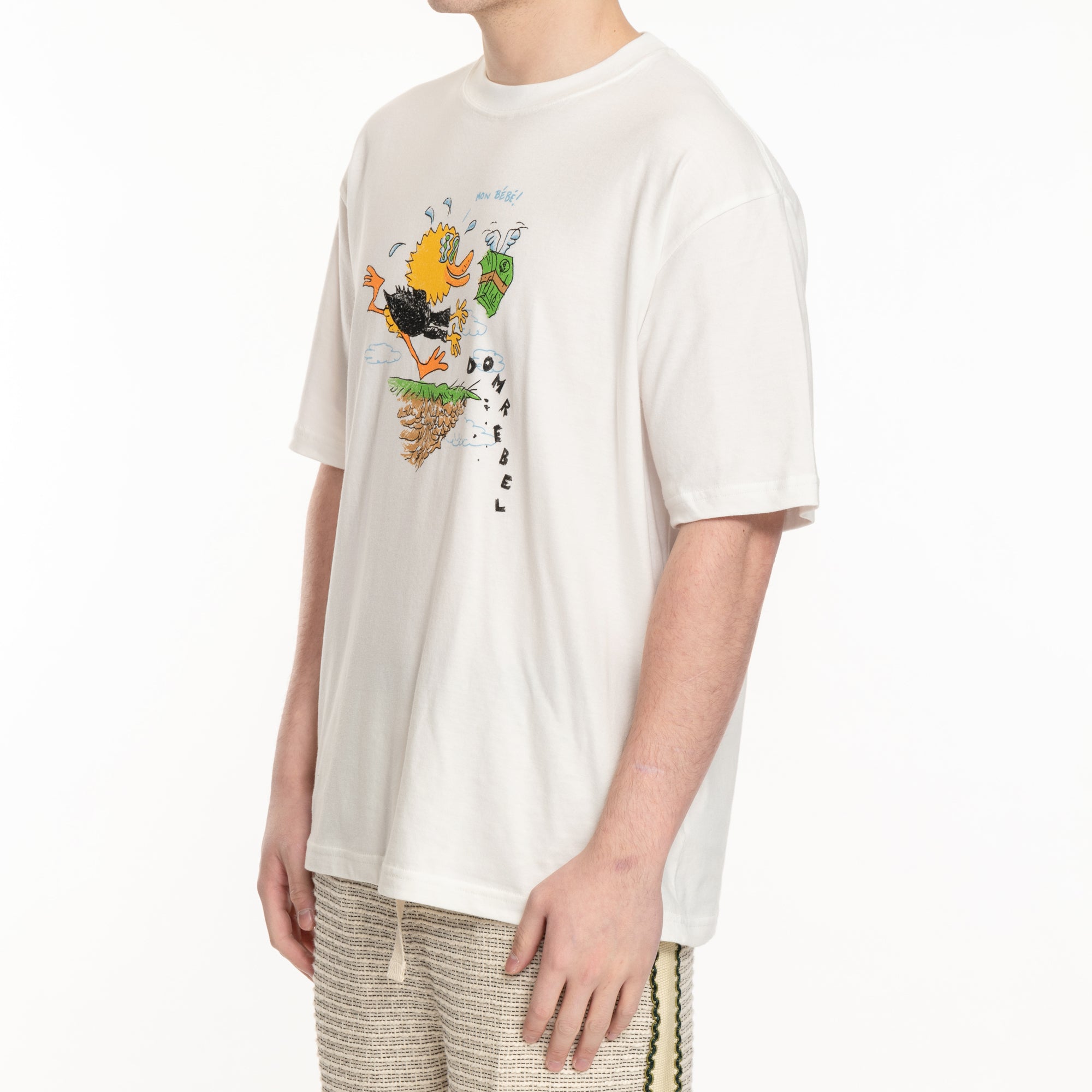 Dom Rebel Chase T-Shirt Ivory - 3