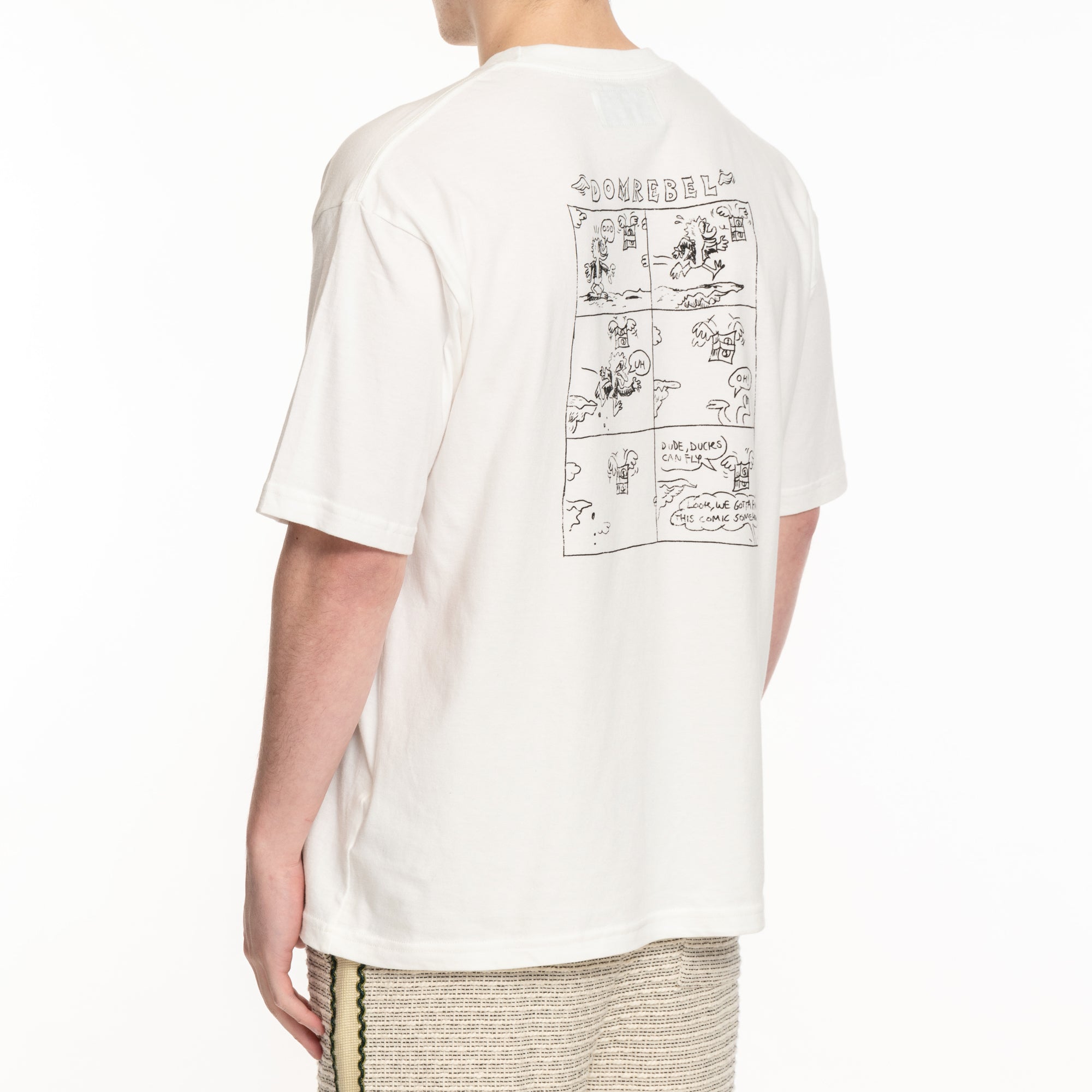 Dom Rebel Chase T-Shirt Ivory - 4