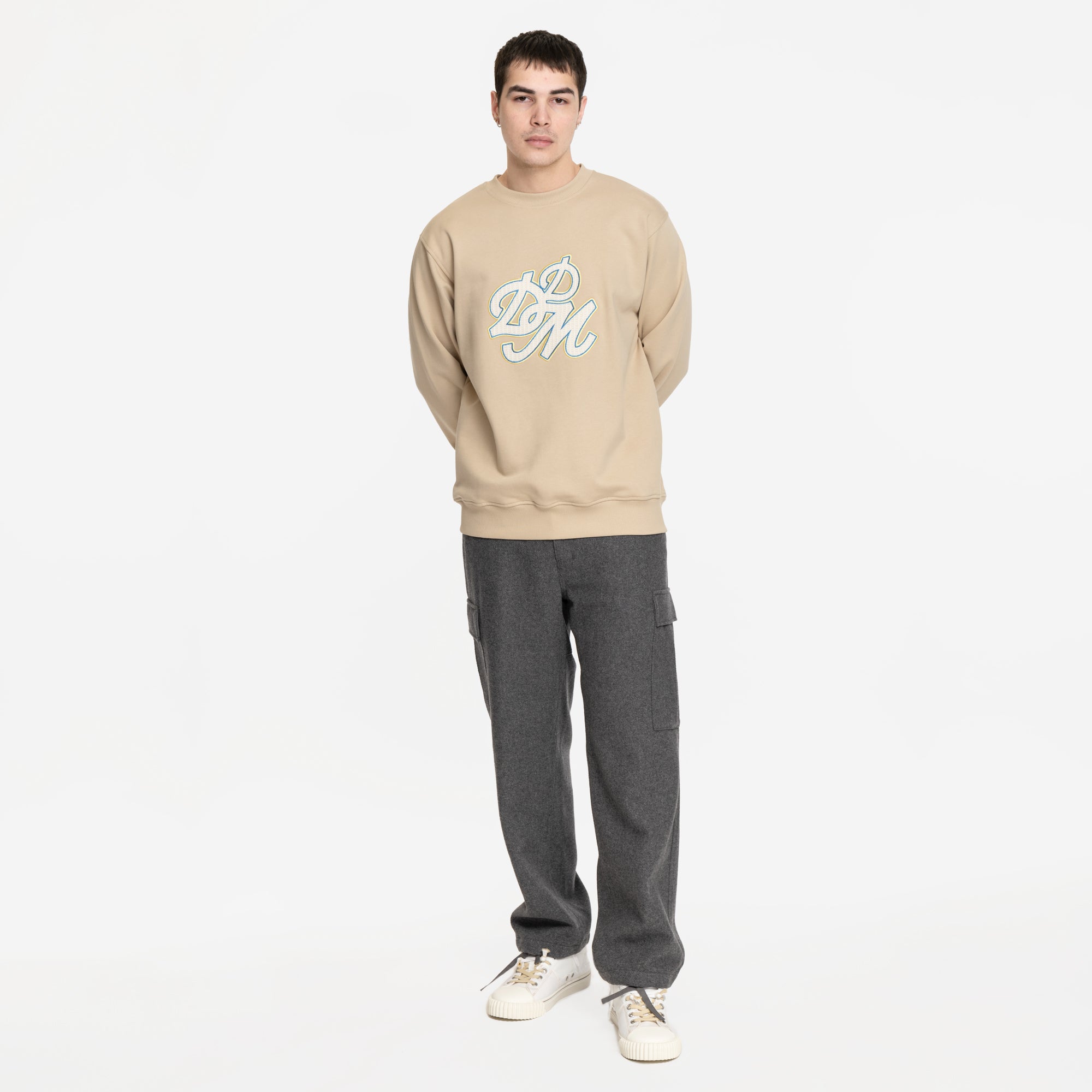 Drôle de Monsieur Le Sweatshirt DDM Taupe - 2
