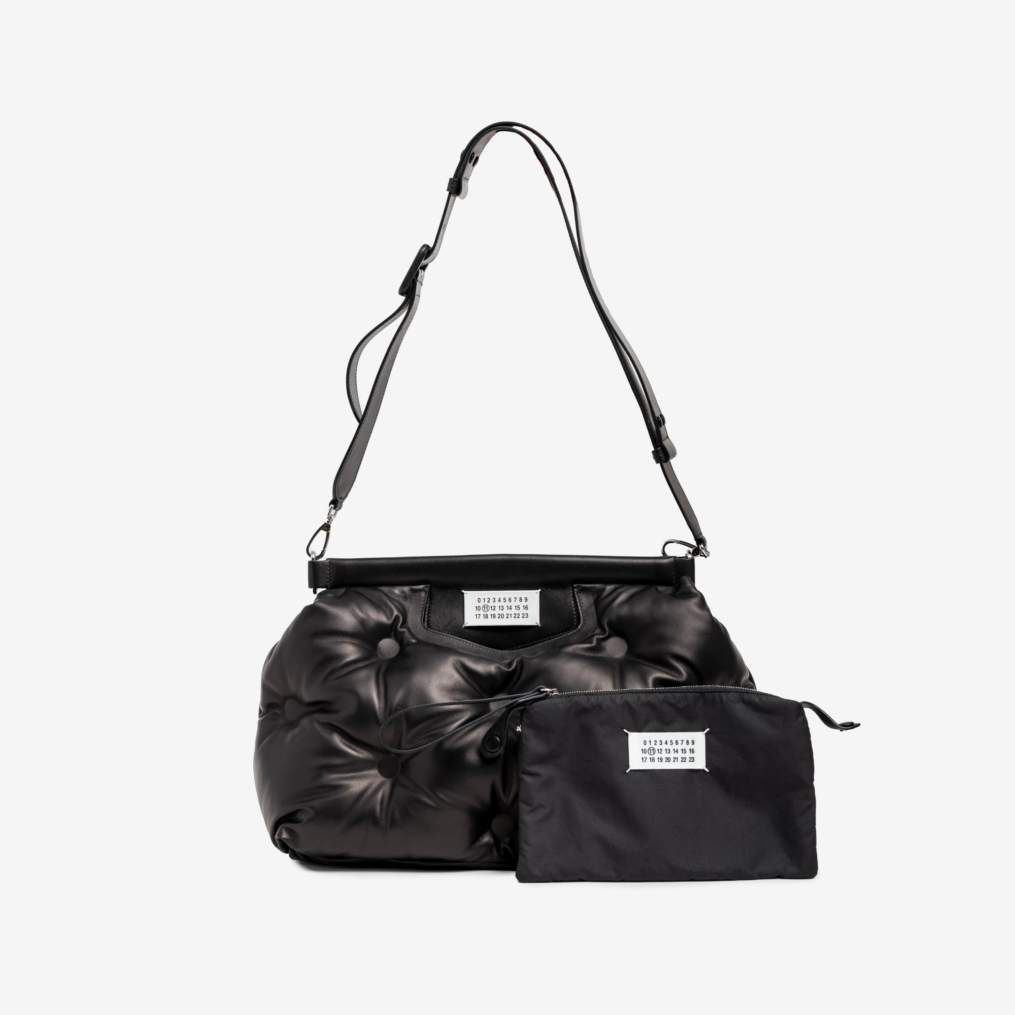 Maison Margiela Glam Slam Classique Medium Bag Black - 5