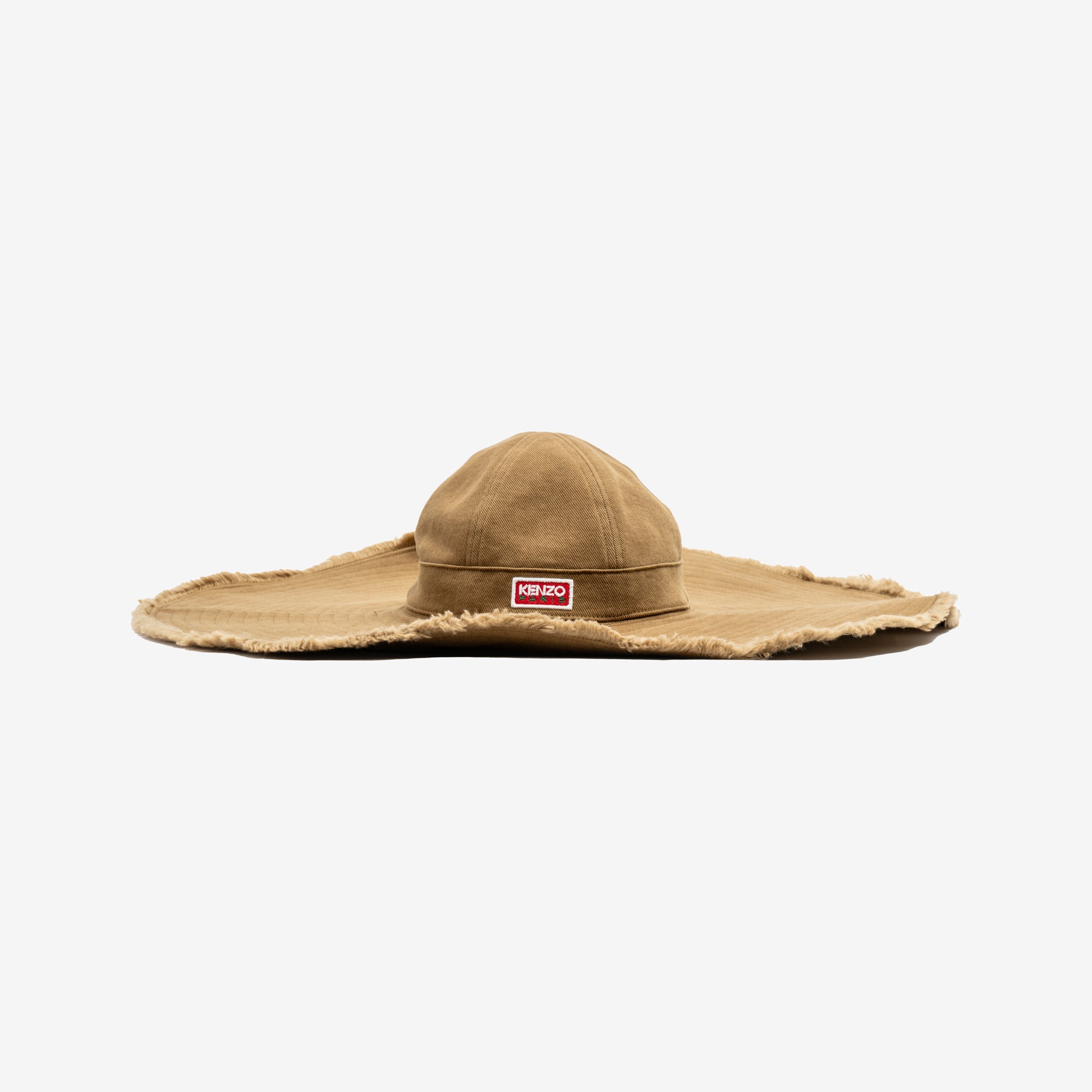 Kenzo Capeline Hat Dark Beige - 1