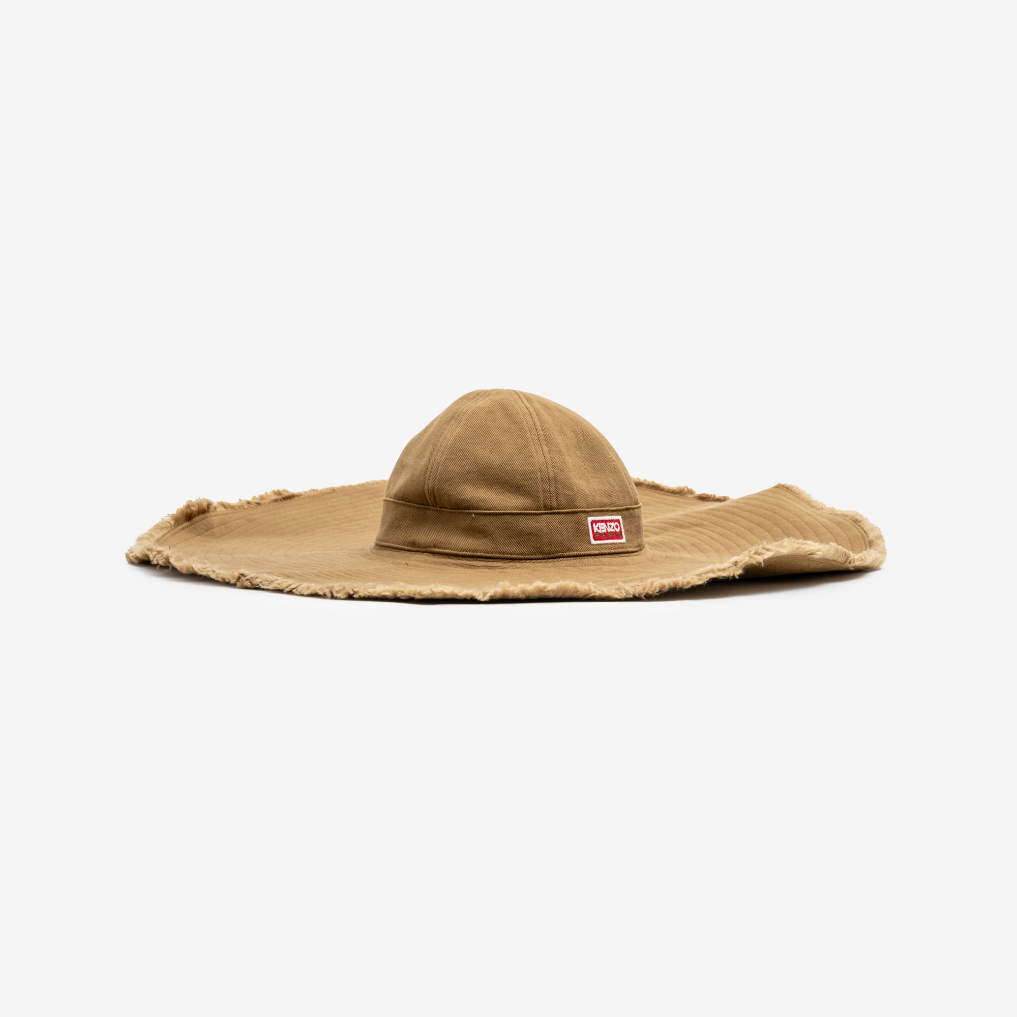 Kenzo Capeline Hat Dark Beige - 3