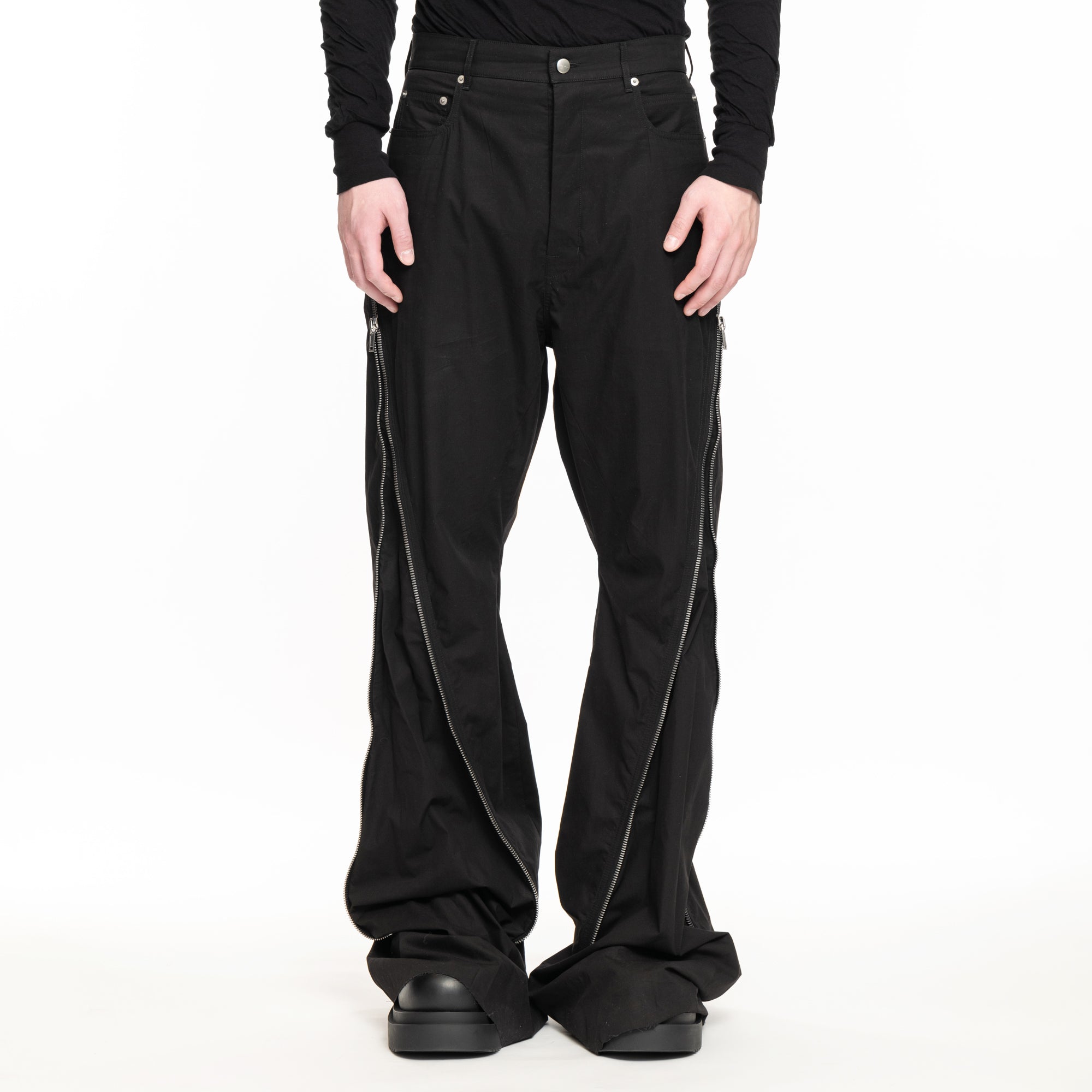 Rick Owens Bolan Banana Pants Black - 1
