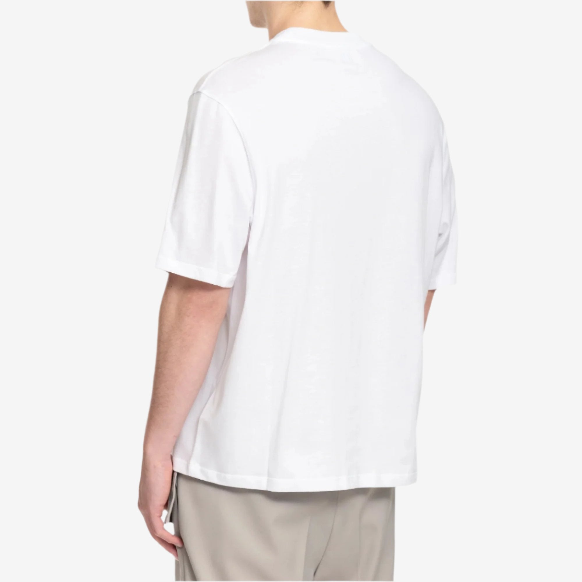 AMI Red Ami de Coeur White T-Shirt White - 4