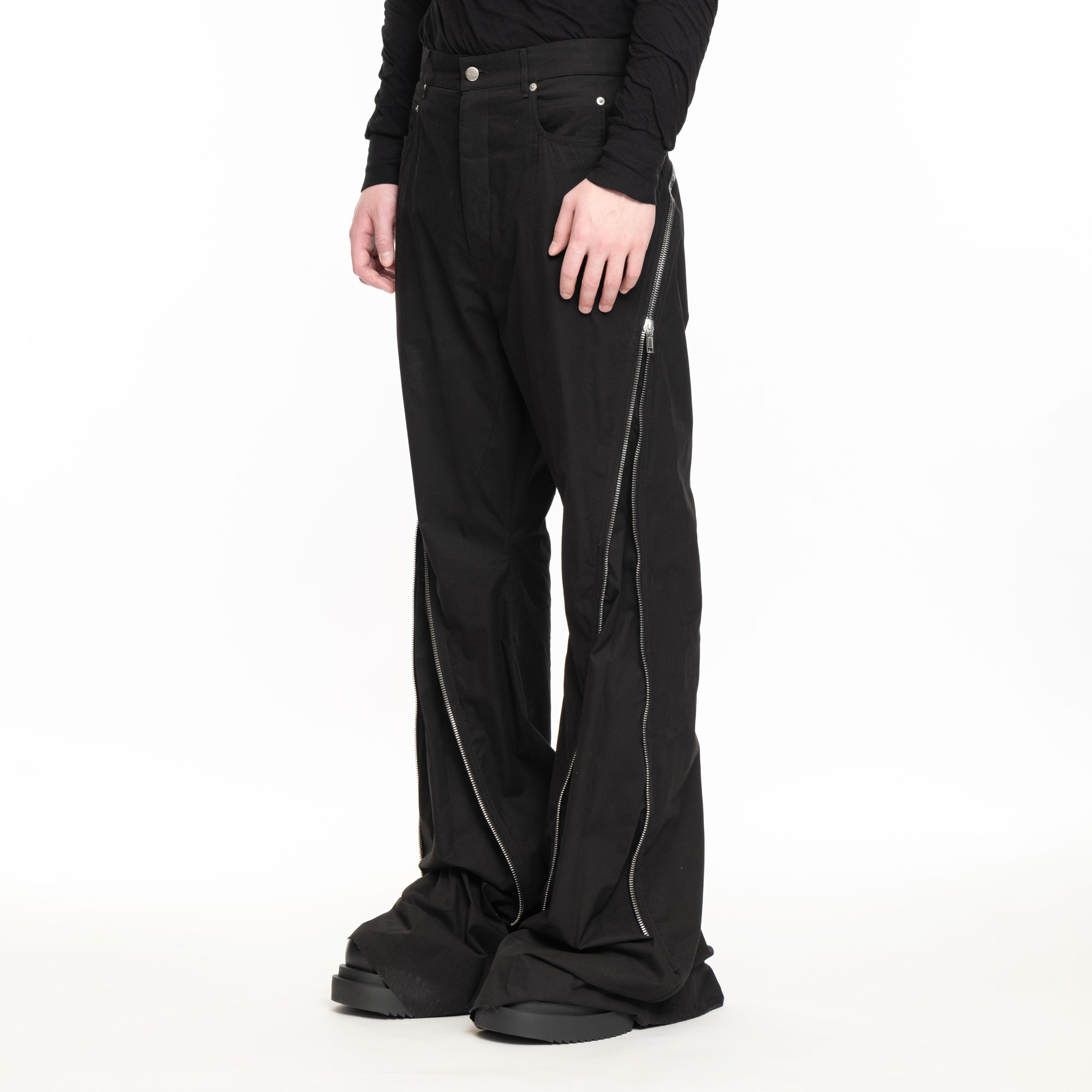 Rick Owens Bolan Banana Pants Black - 3