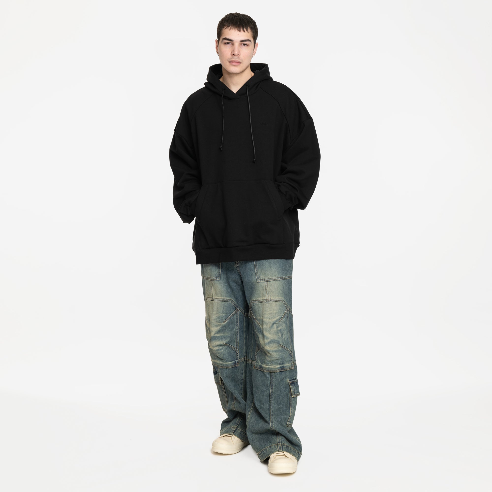 Juun.J Meyer Graphic Hoody Black - 2