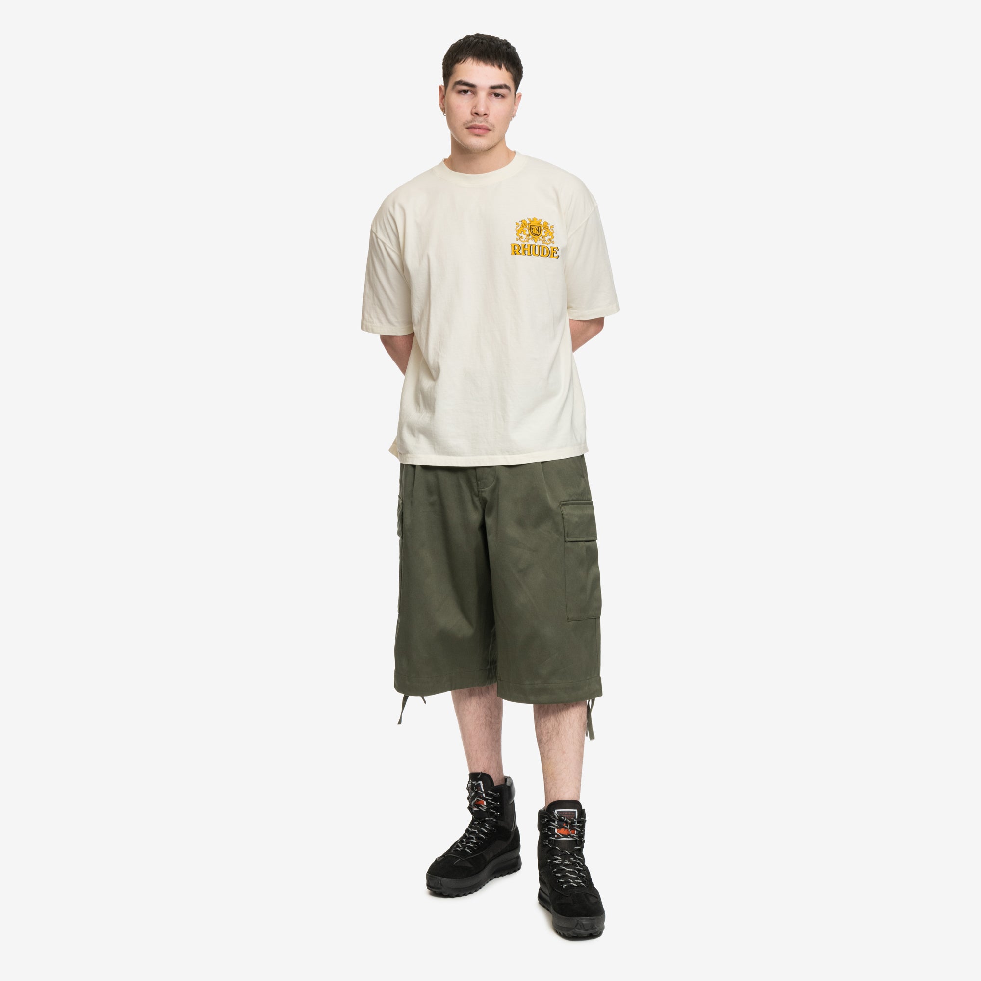 Rhude Cresta Cigar Vintage T-Shirt Vintage White - 2