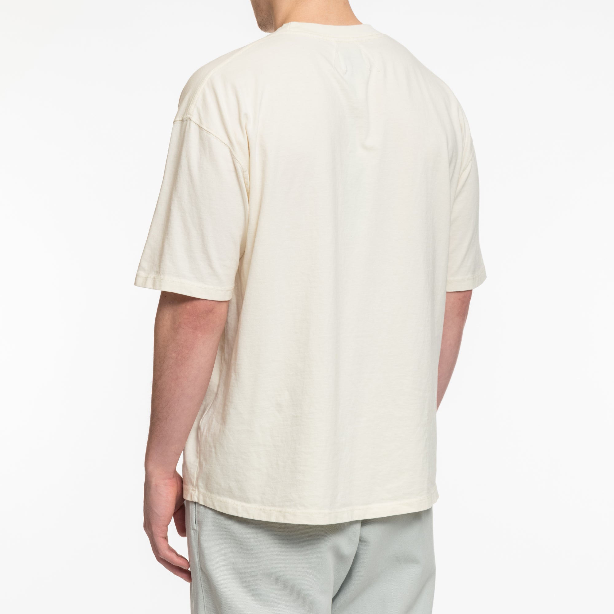 Rhude East Hampton Crest Vintage T-Shirt Vintage White - 4