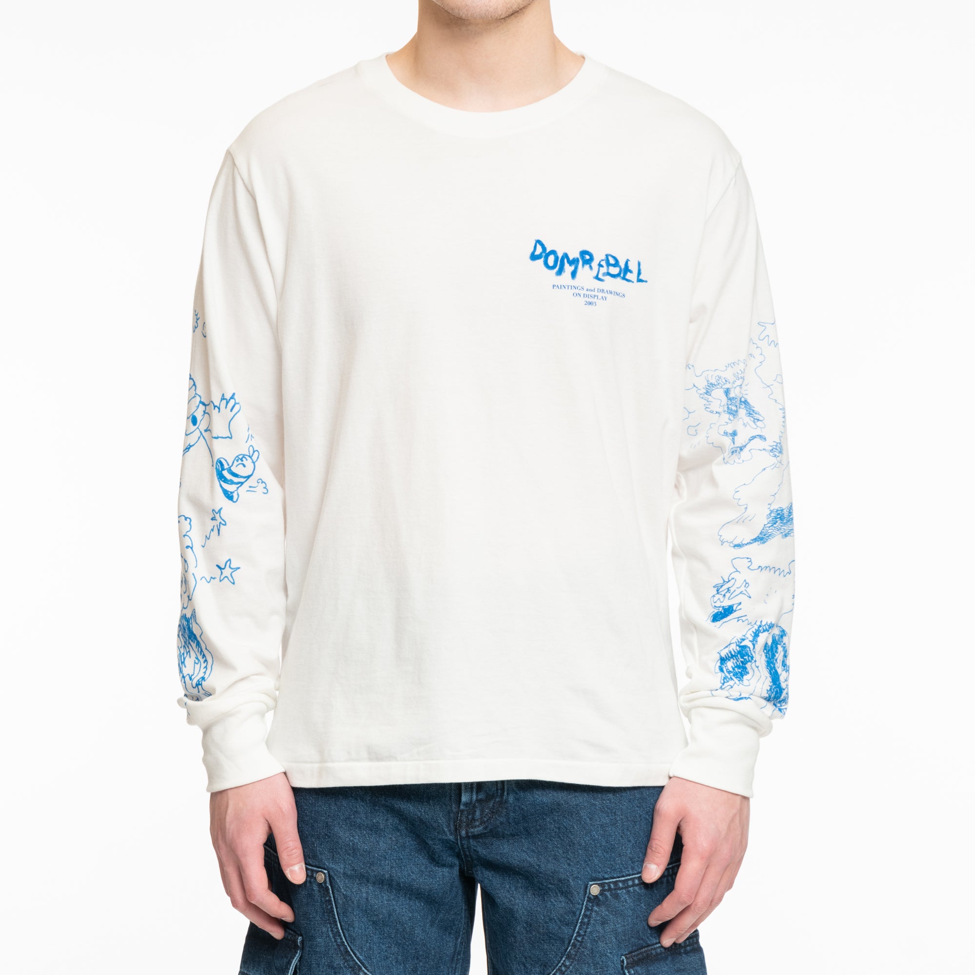 Dom Rebel Bruins Long Sleeve T-Shirt Ivory - 1