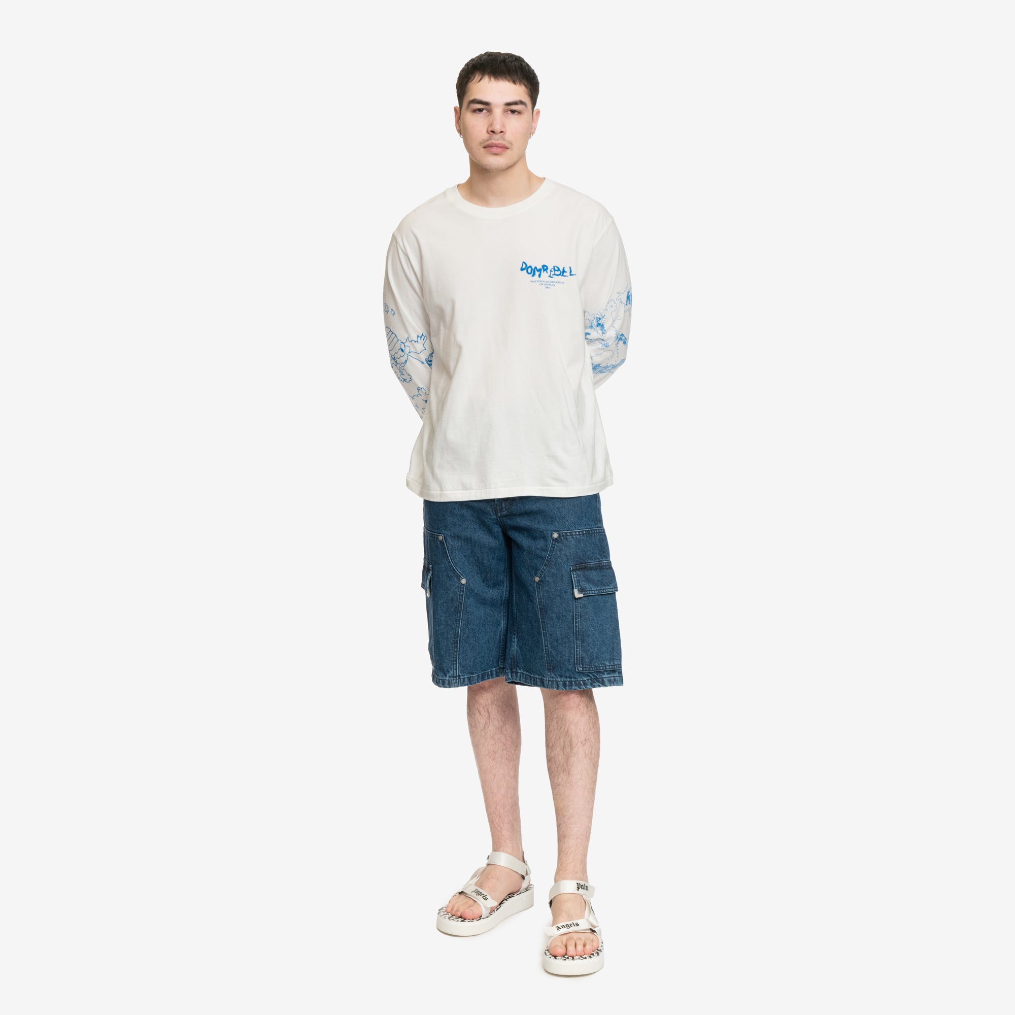 Dom Rebel Bruins Long Sleeve T-Shirt Ivory - 2