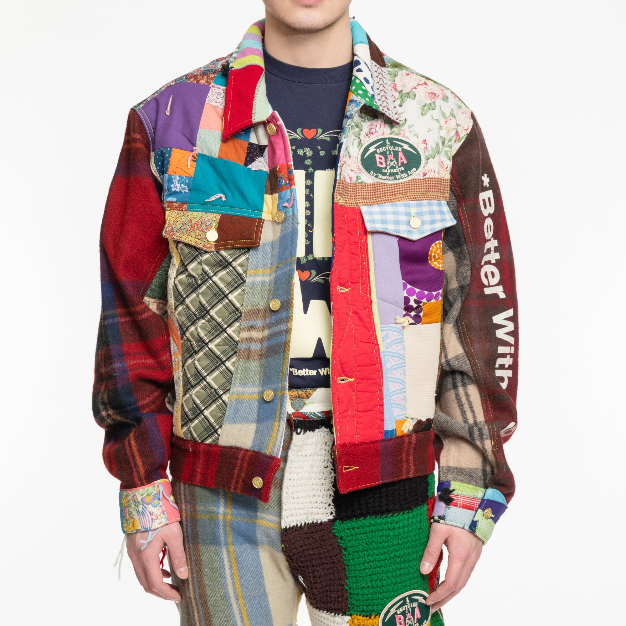 Better With Age Remington Blanket Jacket Multi - 1