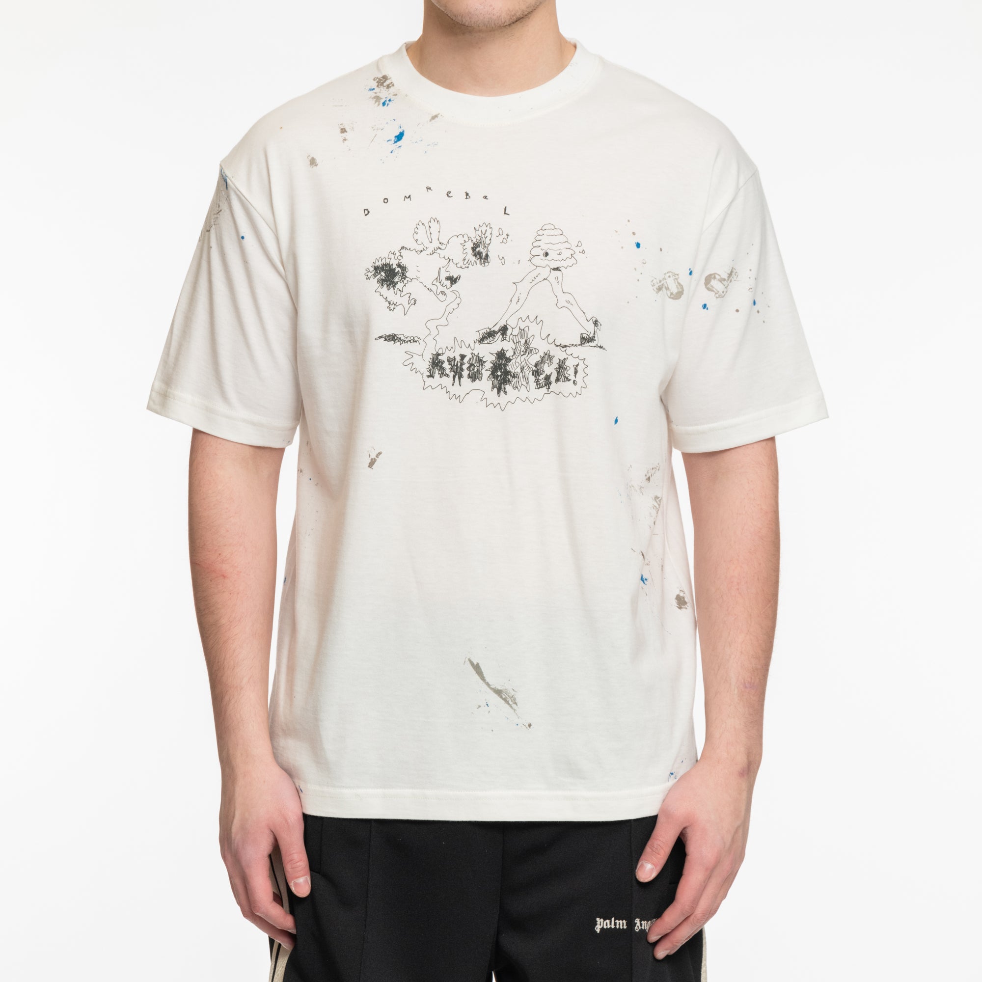 Dom Rebel Scuff Temptation T-Shirt Ivory - 1