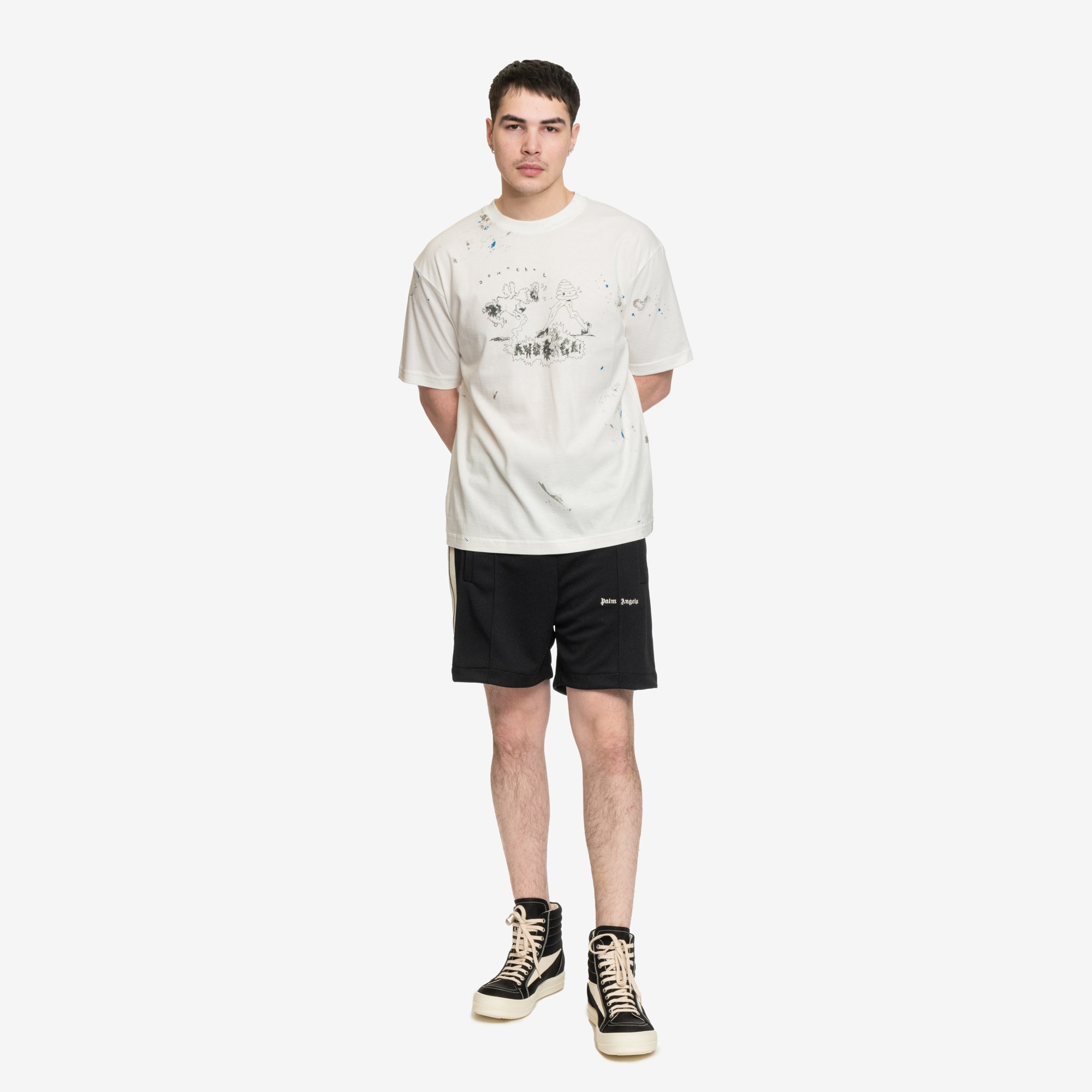 Dom Rebel Scuff Temptation T-Shirt Ivory - 2