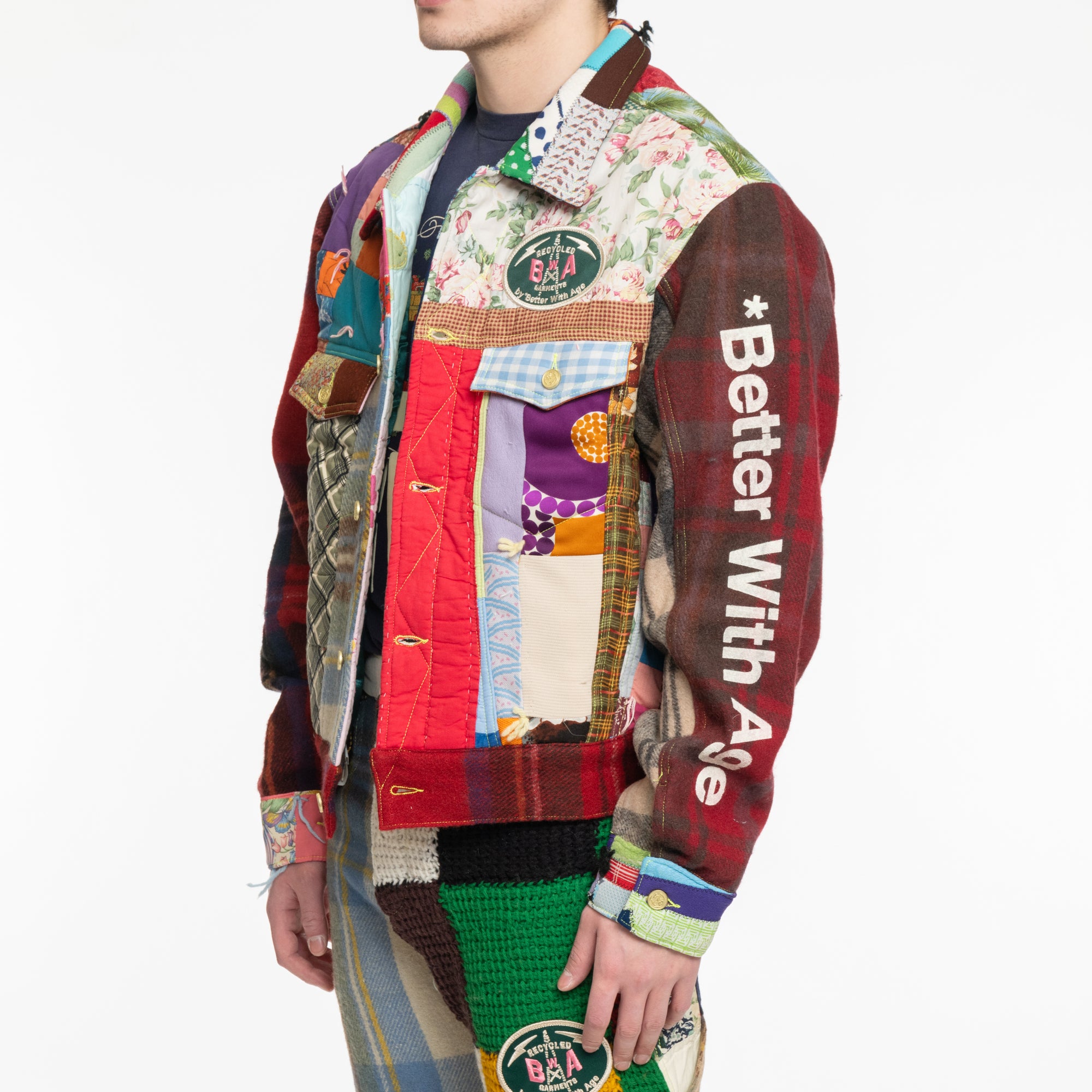 Better With Age Remington Blanket Jacket Multi - 3