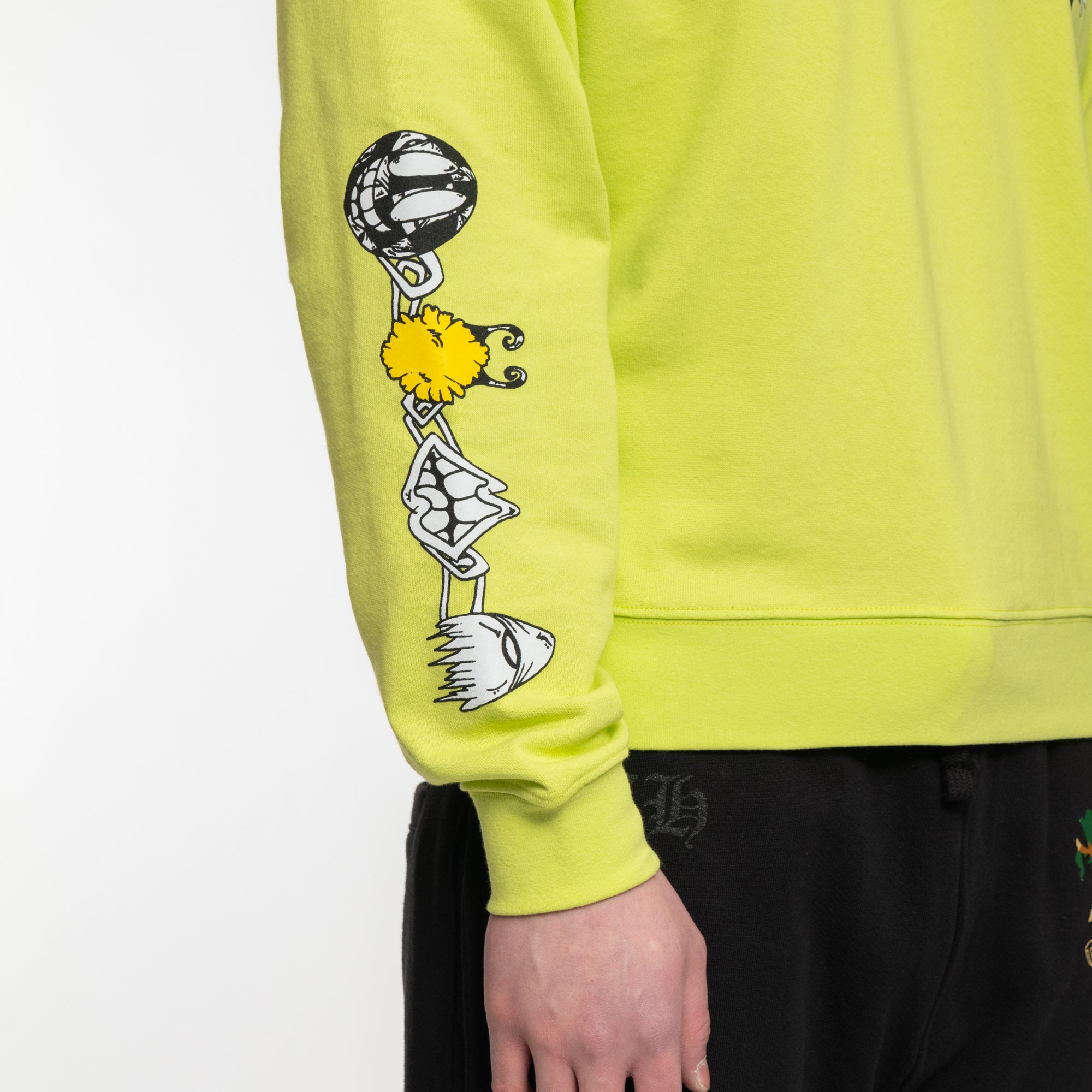 Chrome Hearts Mattyboy Link Sweatshirt Green - 5