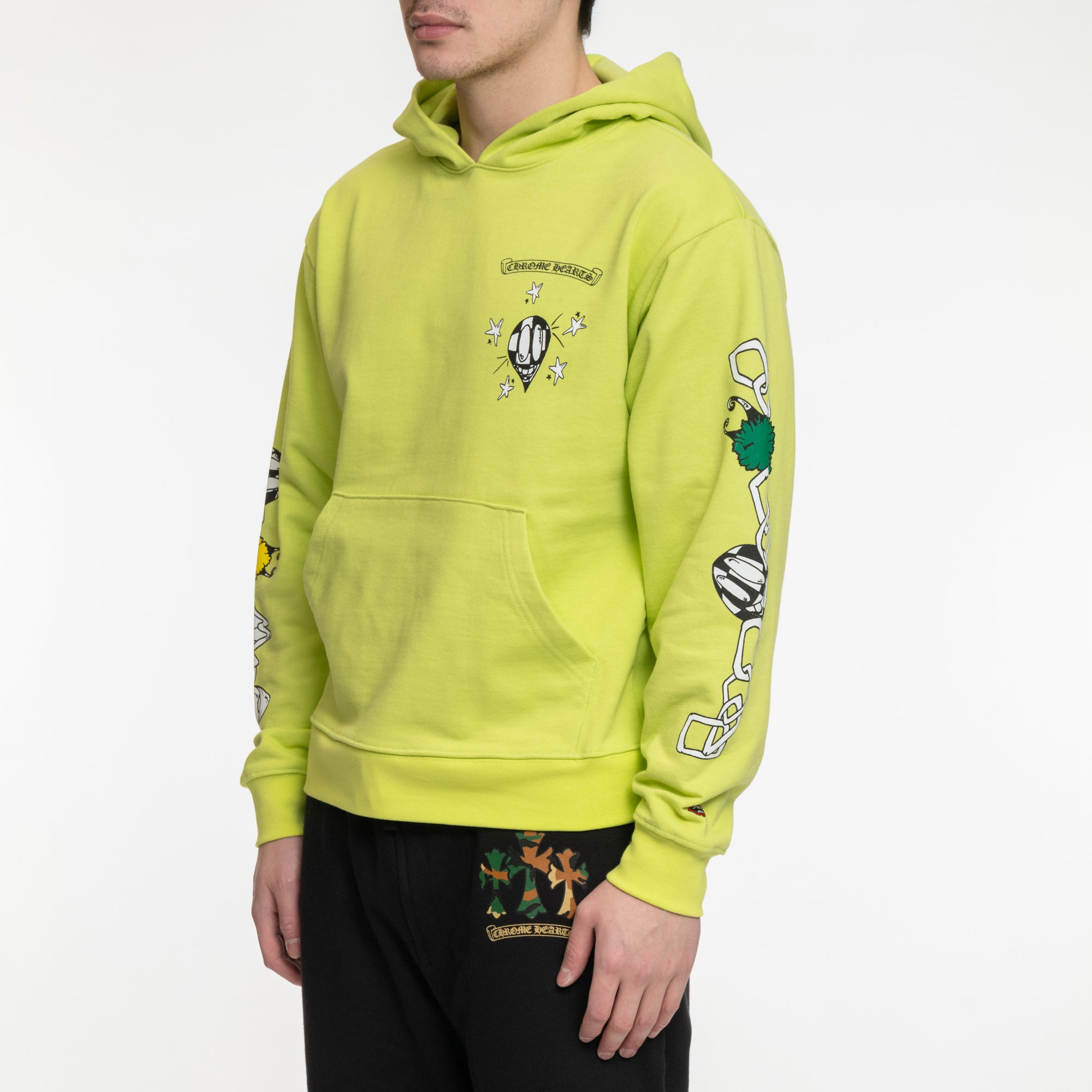 Chrome Hearts Mattyboy Link Hoody Green - 3