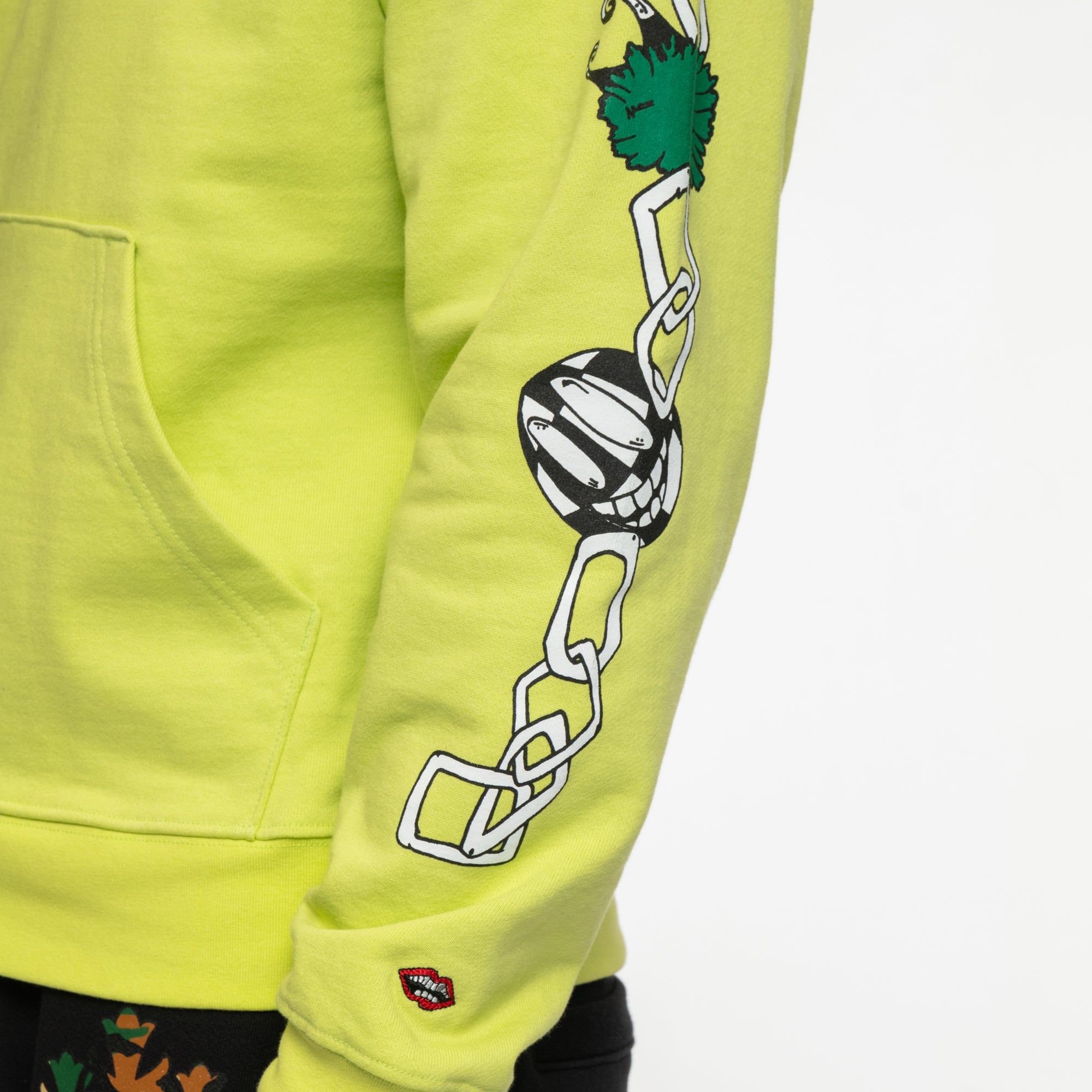 Chrome Hearts Mattyboy Link Hoody Green - 5