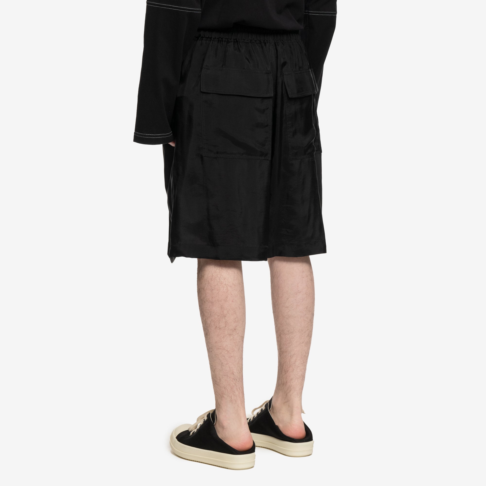 Rick Owens Lido Boxers Shorts Black - 4