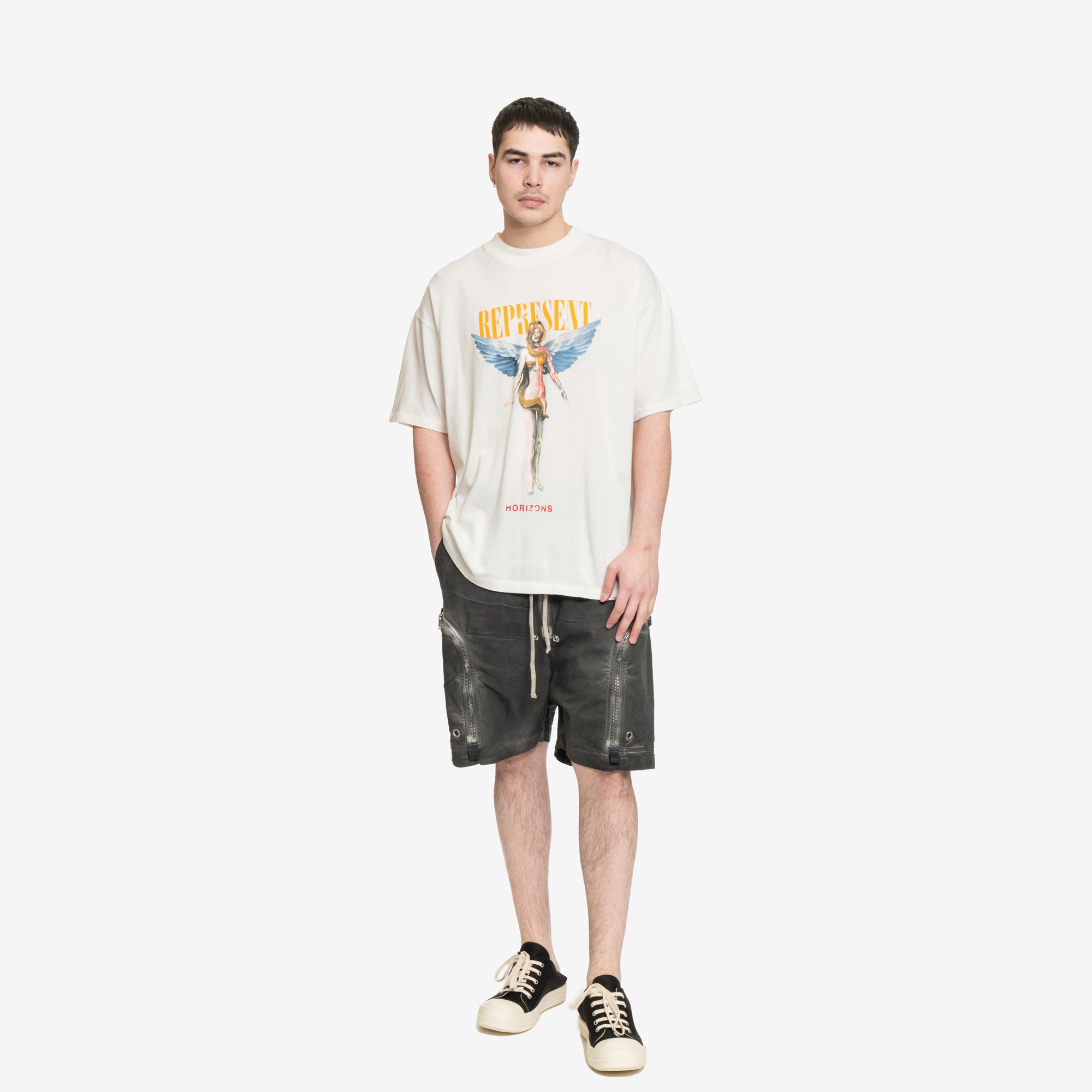 Represent Reborn T-Shirt Flat White - 2