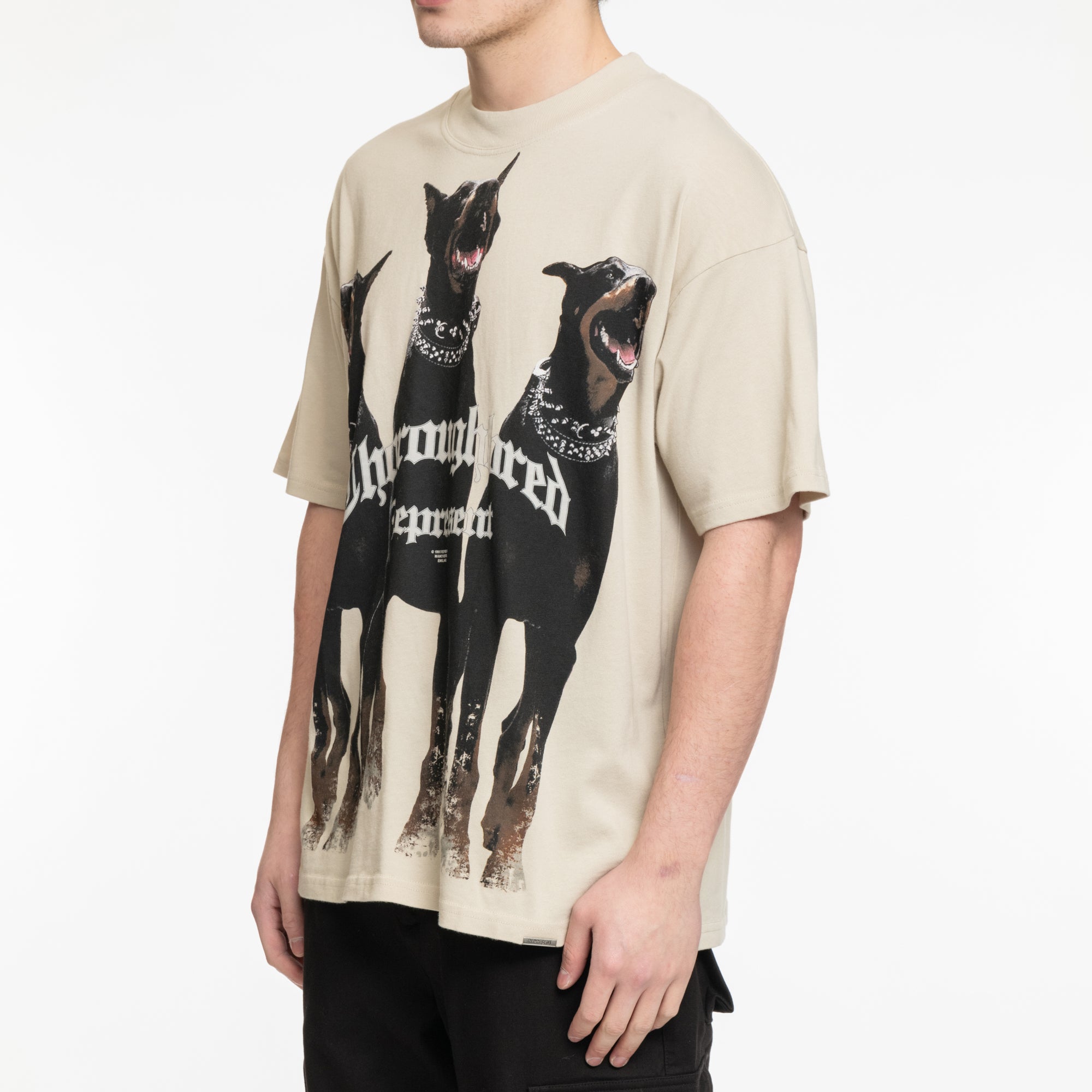 Represent Thoroughbred T-Shirt Vintage White - 3