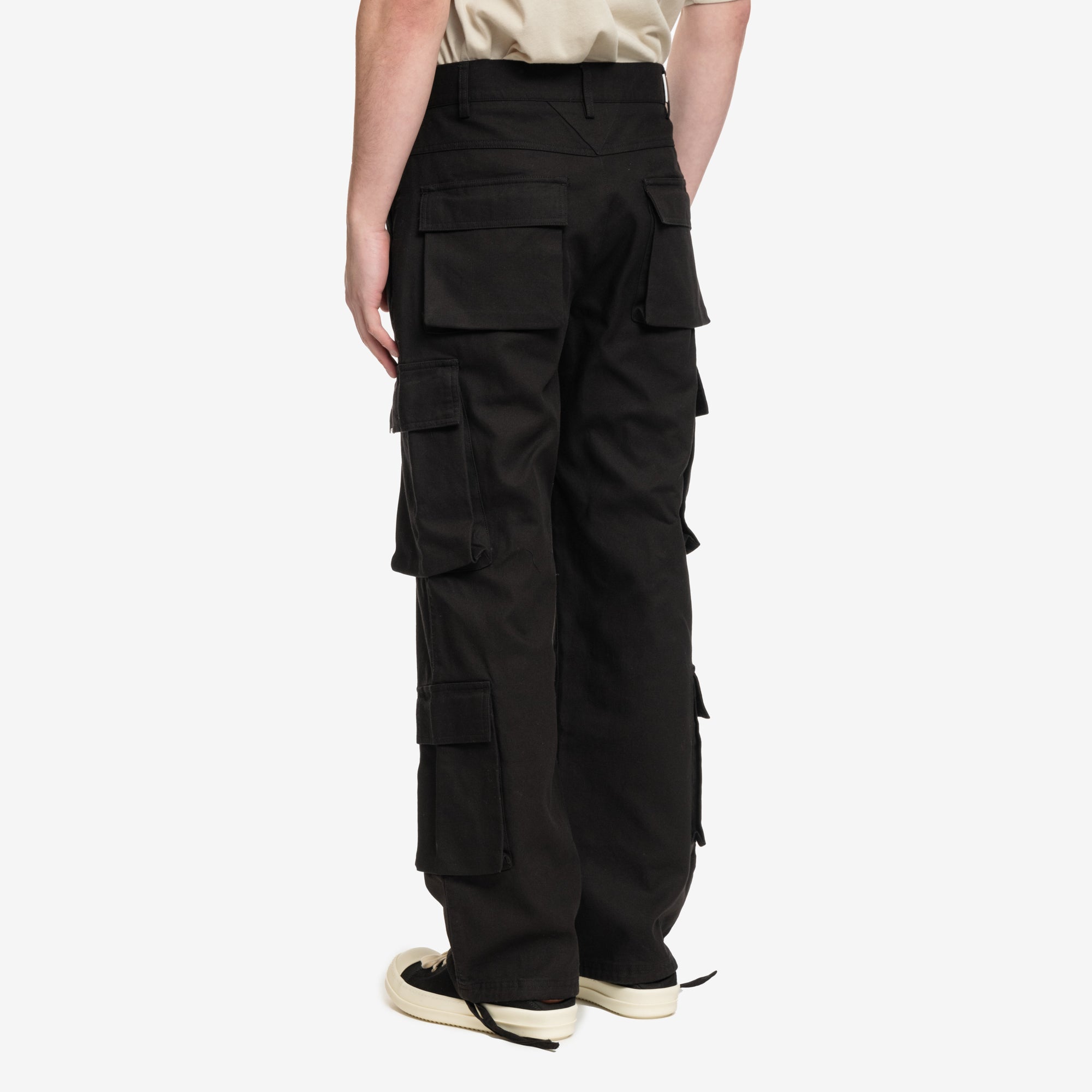 Represent Baggy Cargo Pants Black - 4