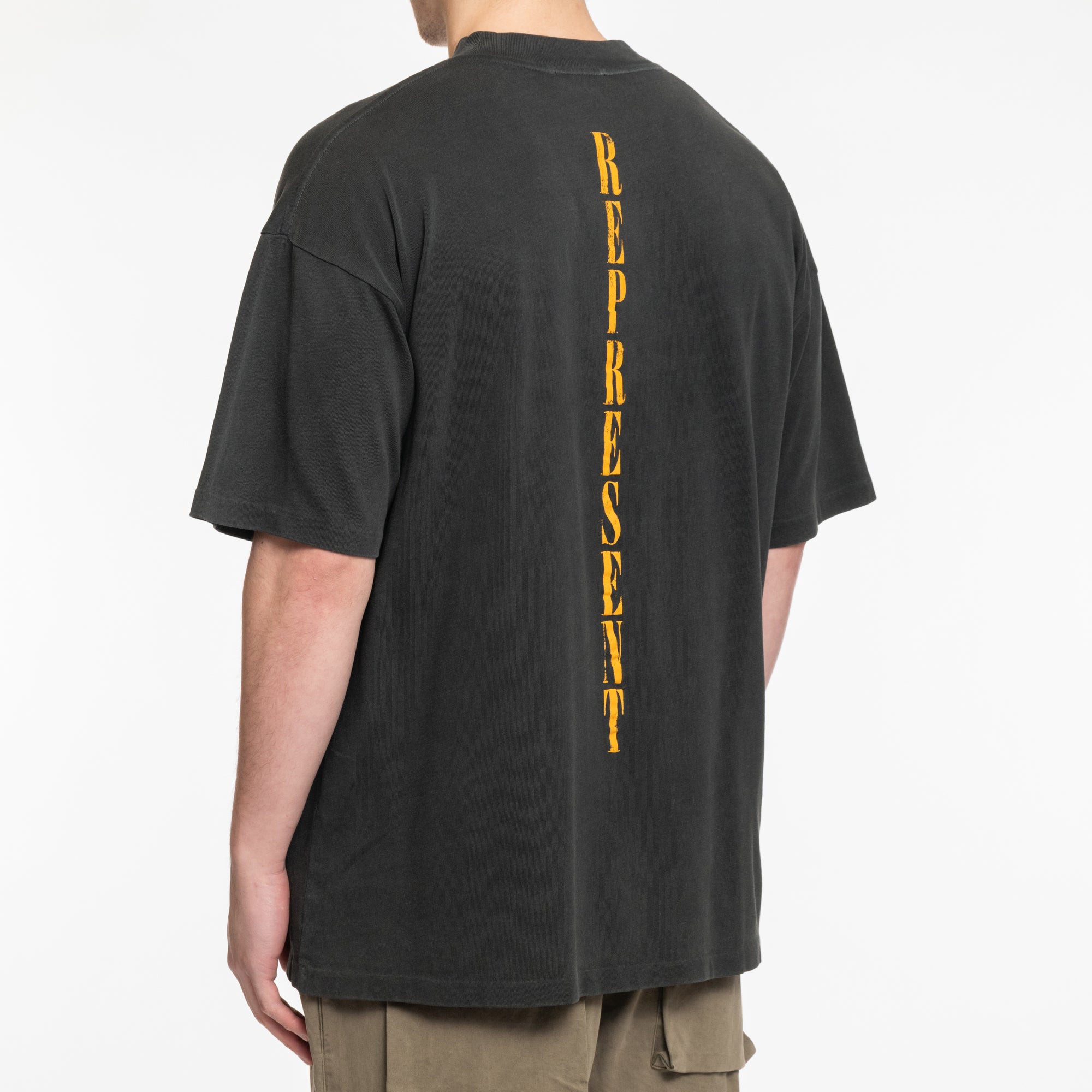 Represent Reborn T-Shirt Aged Black - 4