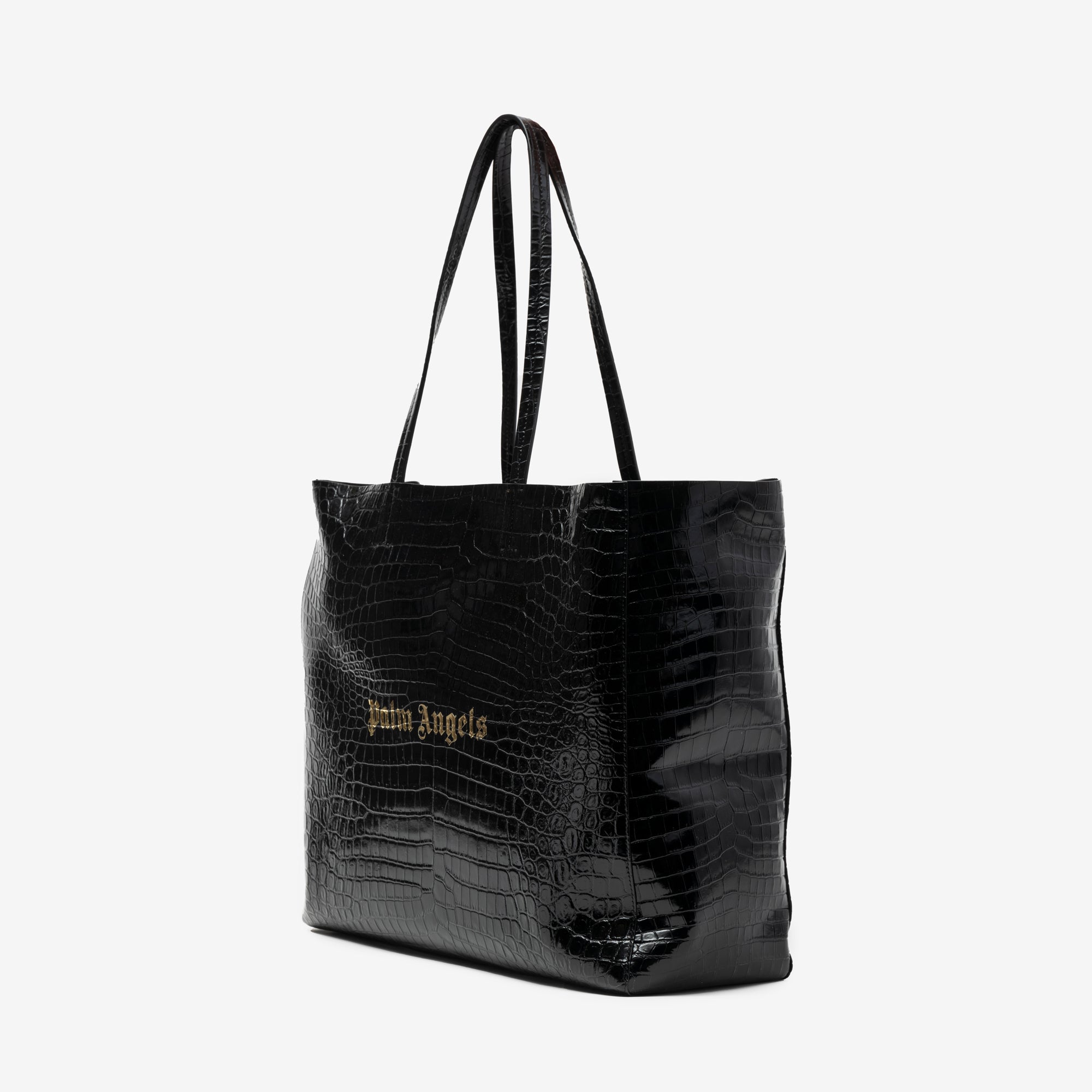 Palm Angels Palm Medium Shopping Bag Black - 3
