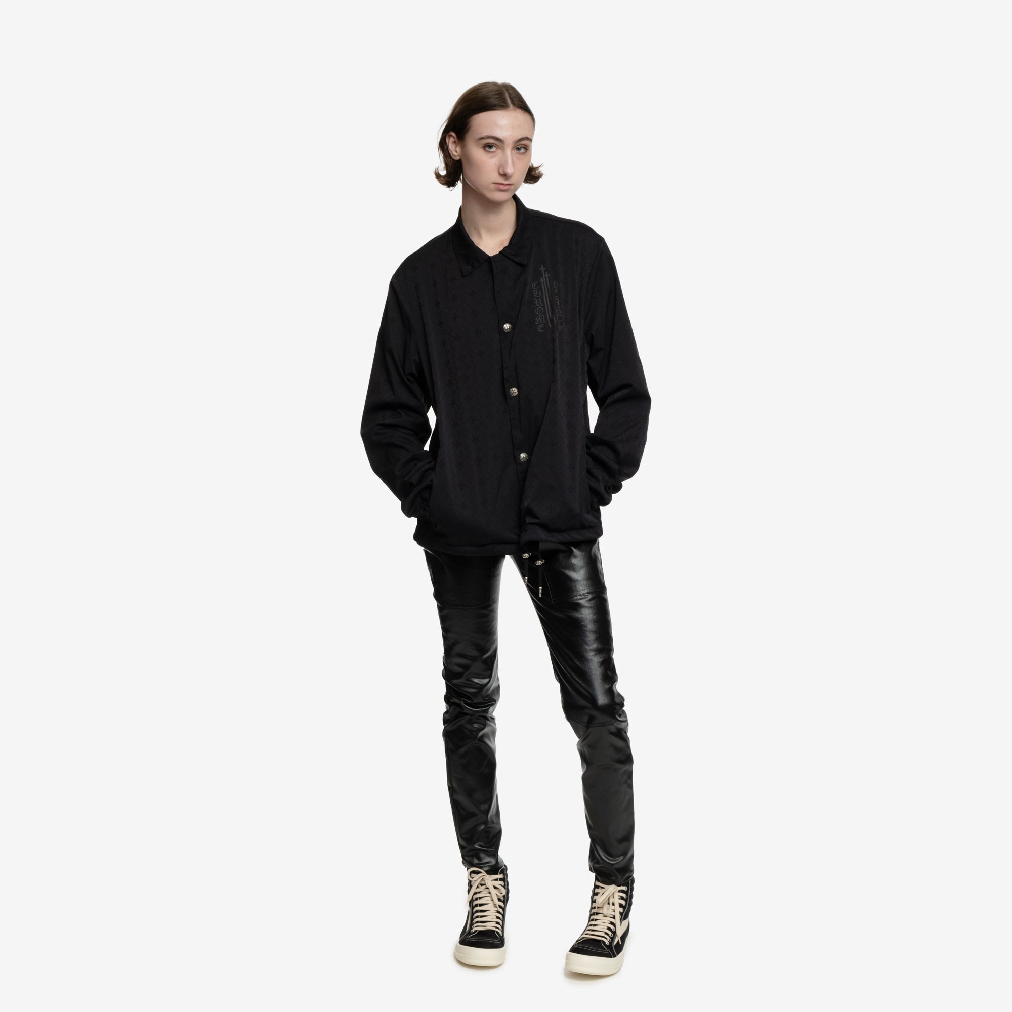 Chrome Hearts CH Plus Riggins Jacket Black - 2