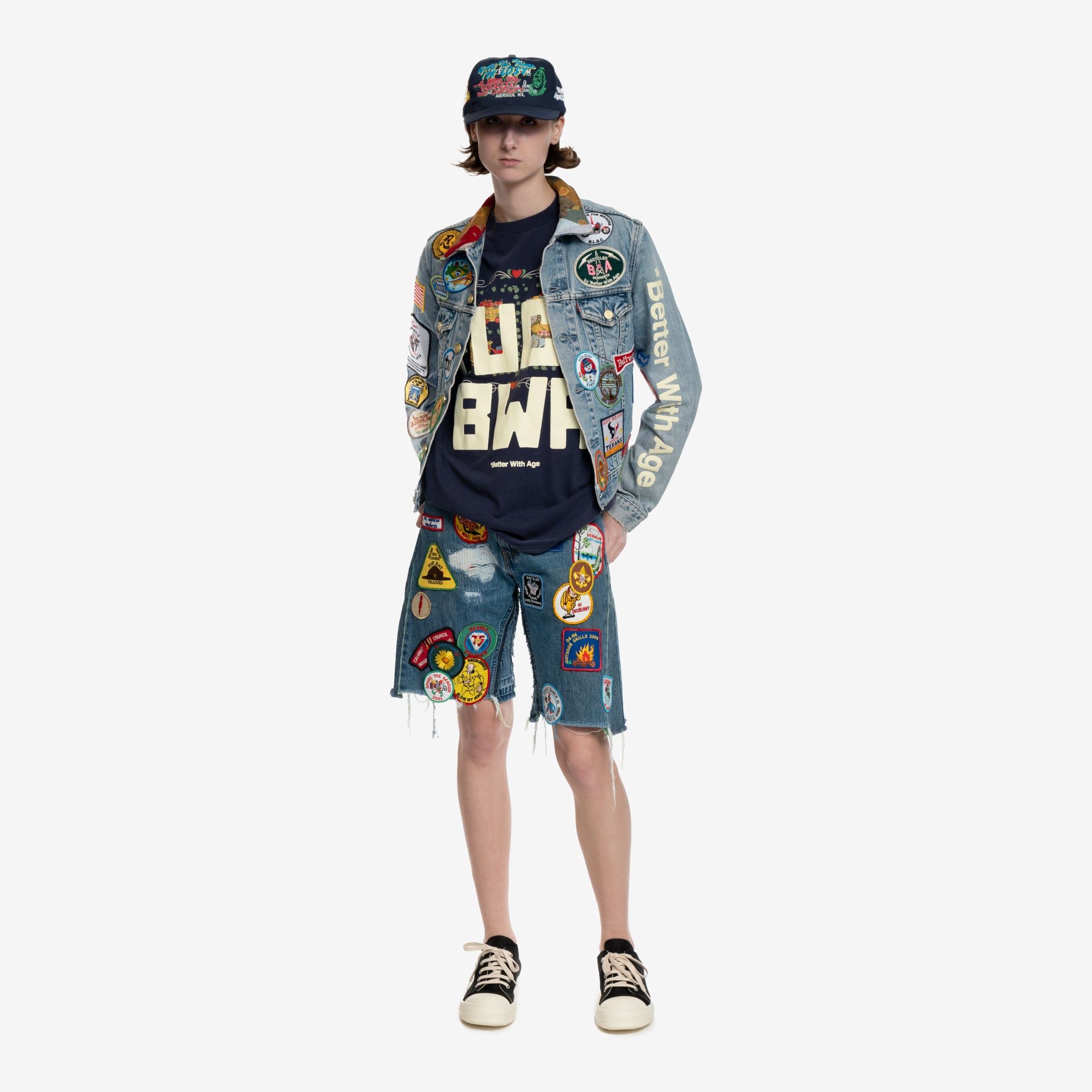 Better With Age Gentlemans Denim Jacket Multi - 2