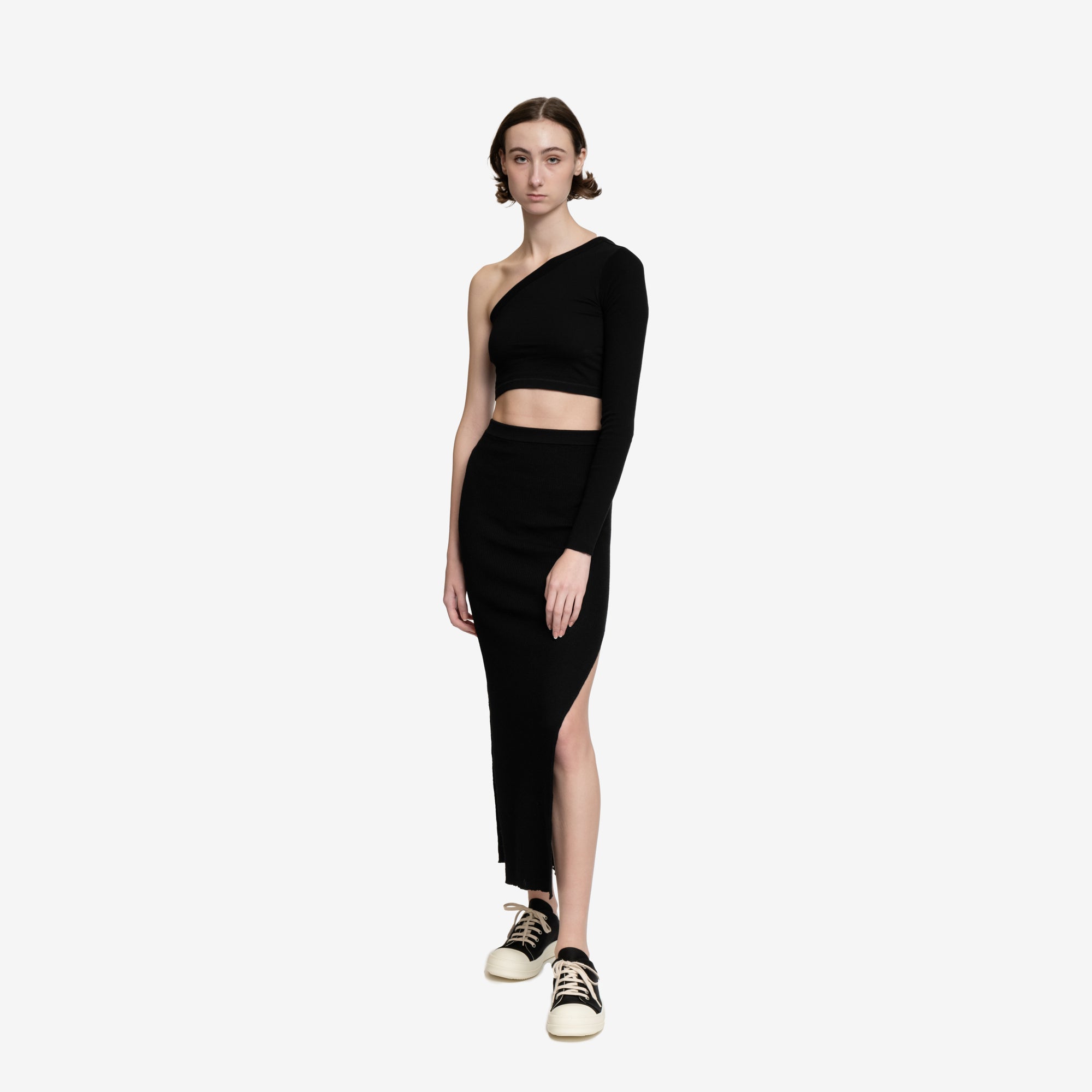 Rick Owens Womens Ziggy Top Black - 2