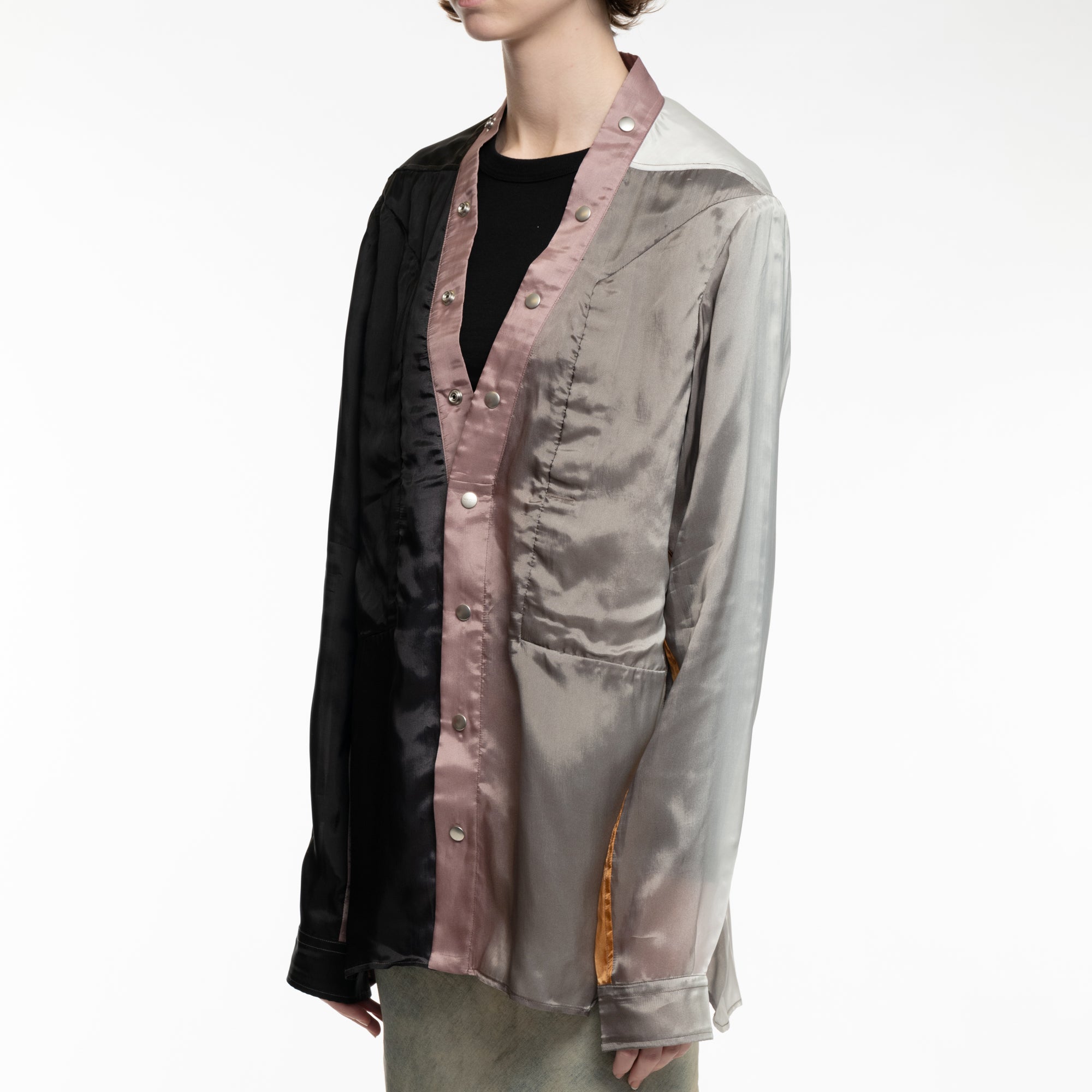 Rick Owens Larry Fogpocket Degrade Shirt Lido Degrade - 7