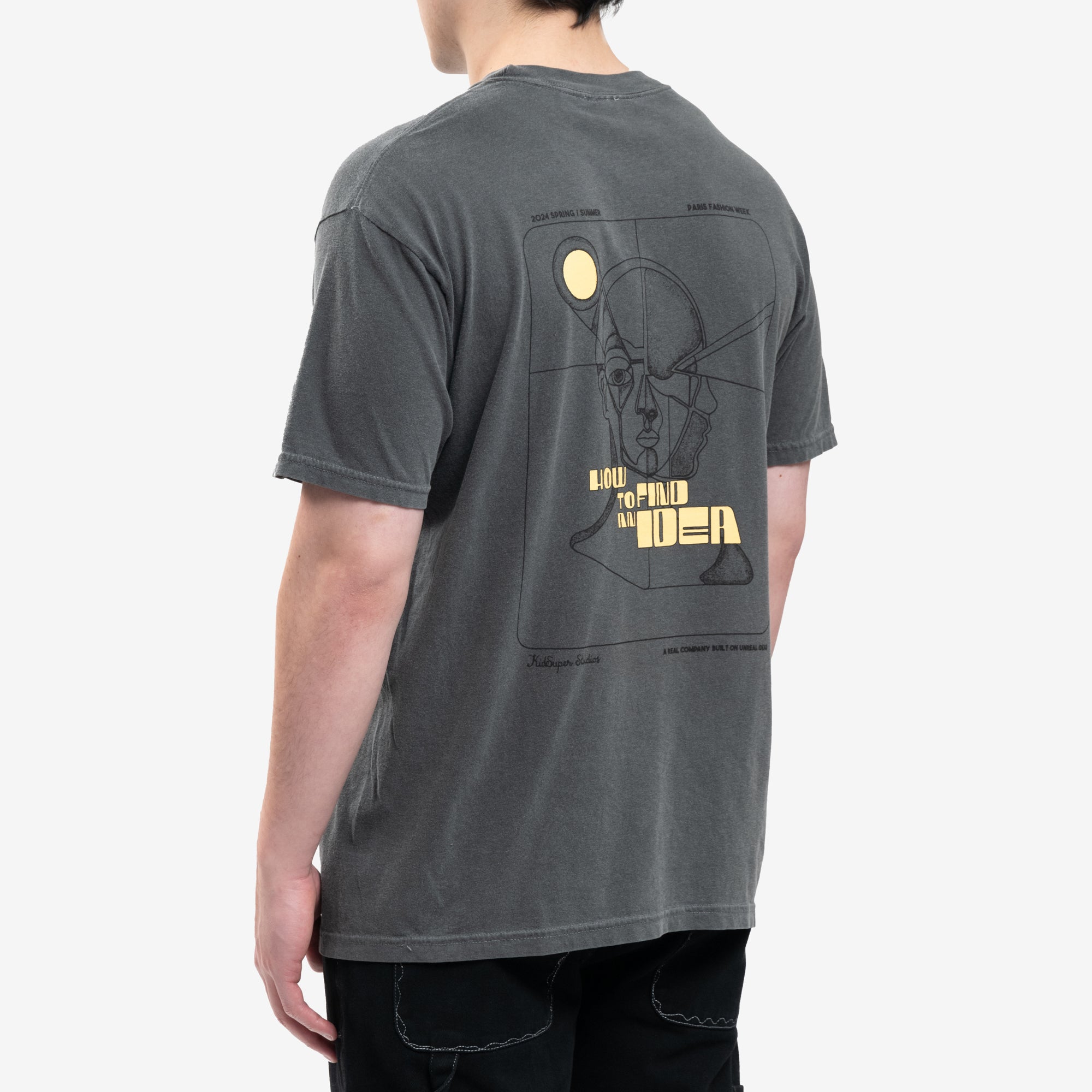 KidSuper How to find an Idea T-Shirt Black - 4