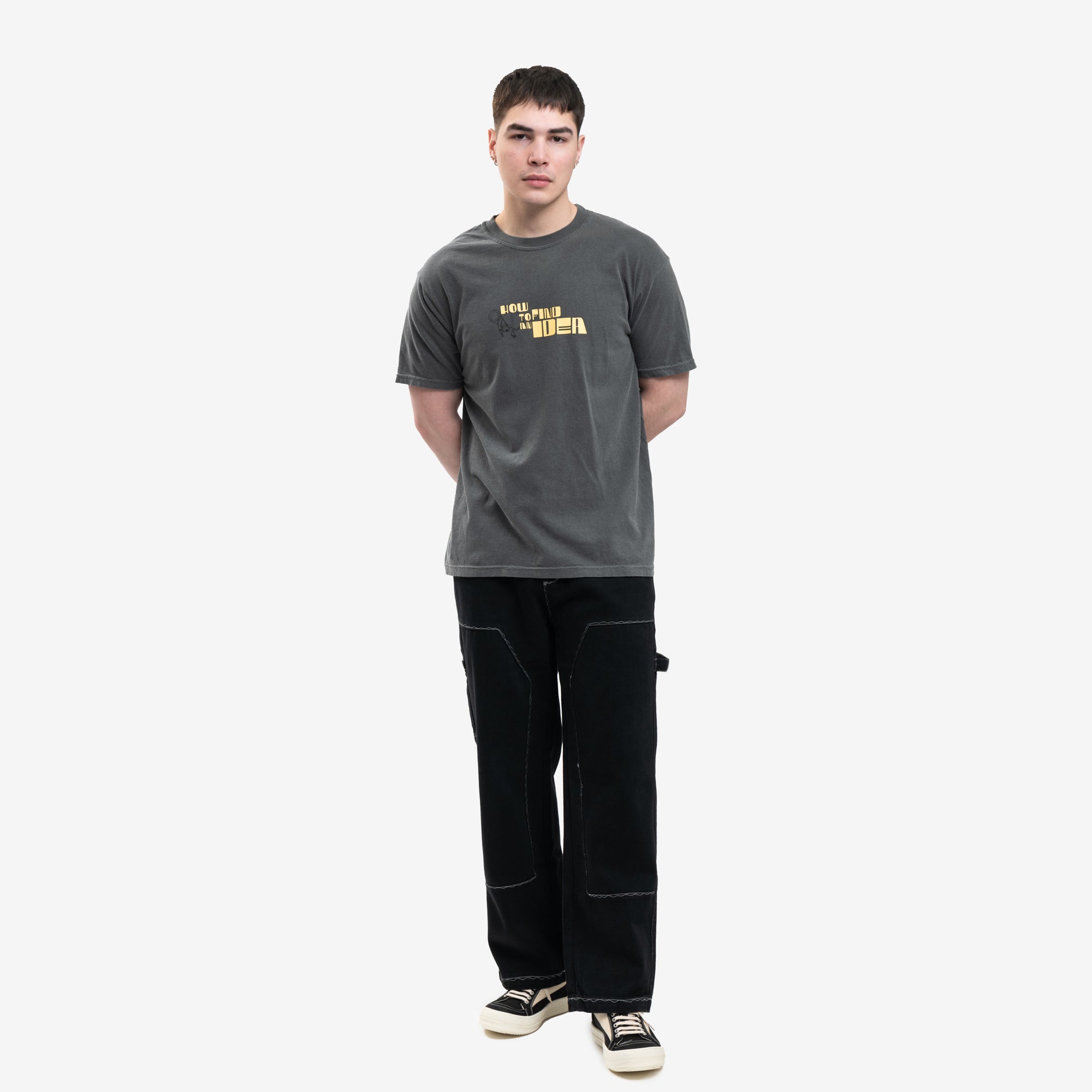 KidSuper How to find an Idea T-Shirt Black - 2