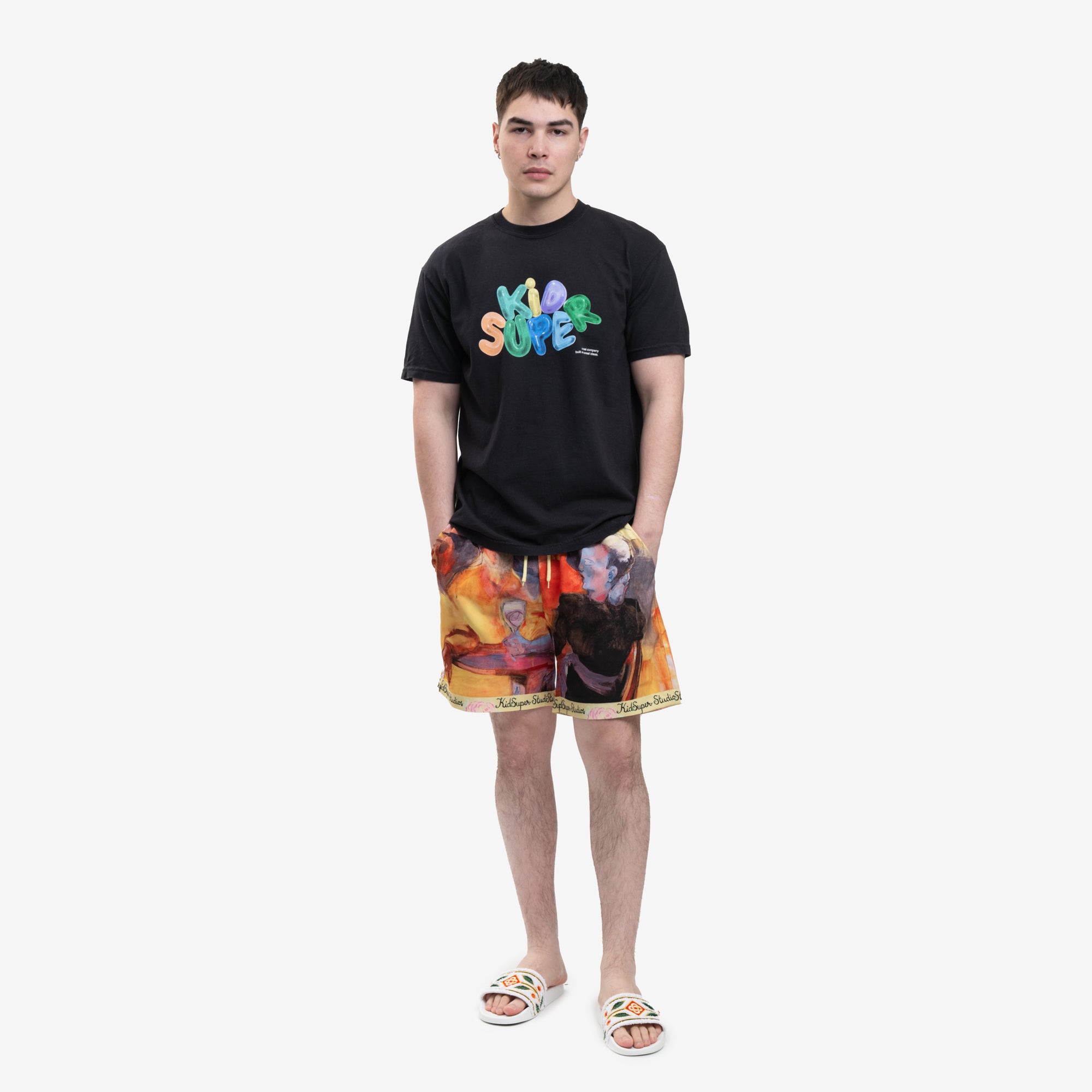 KidSuper Bubble T-Shirt Black - 2