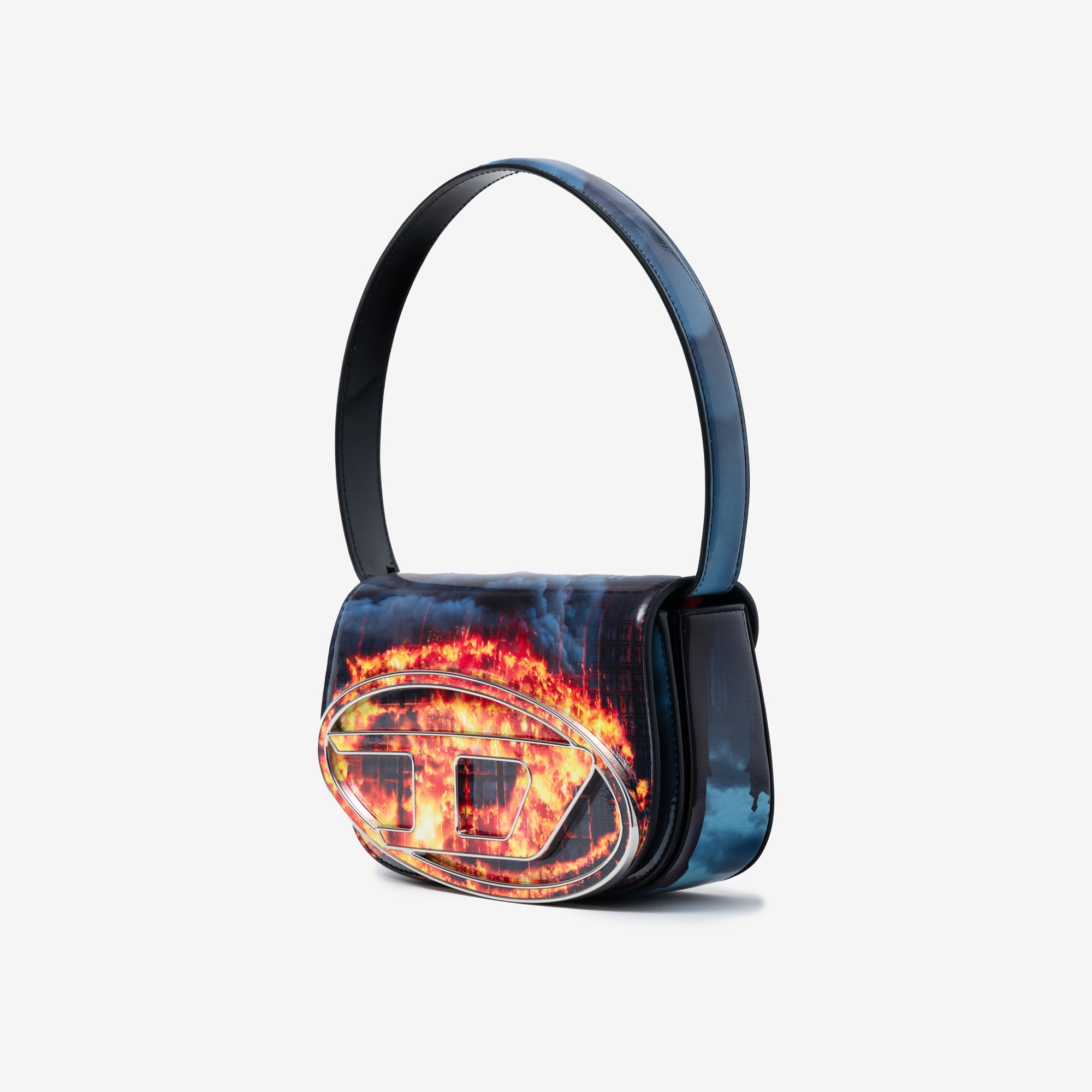 DIESEL Fire 1DR Shoulder Bag Black - 2