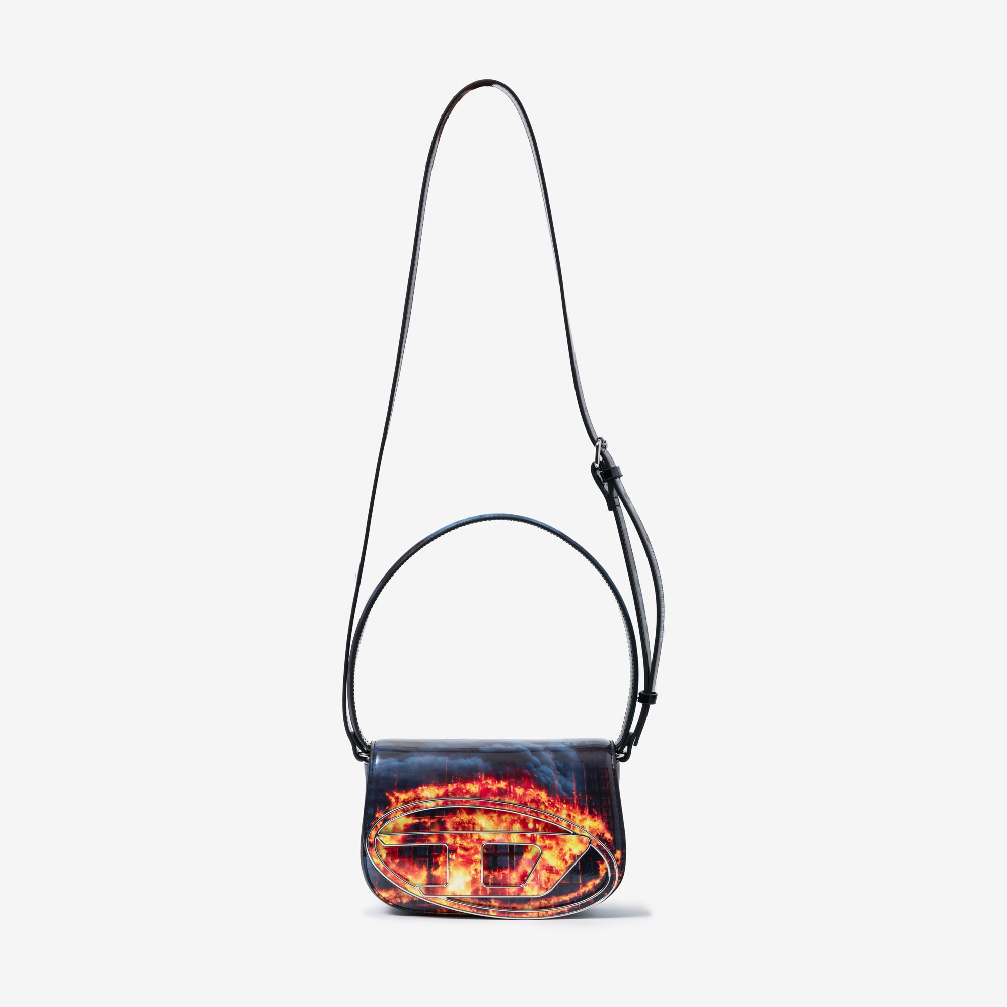 DIESEL Fire 1DR Shoulder Bag Black - 4