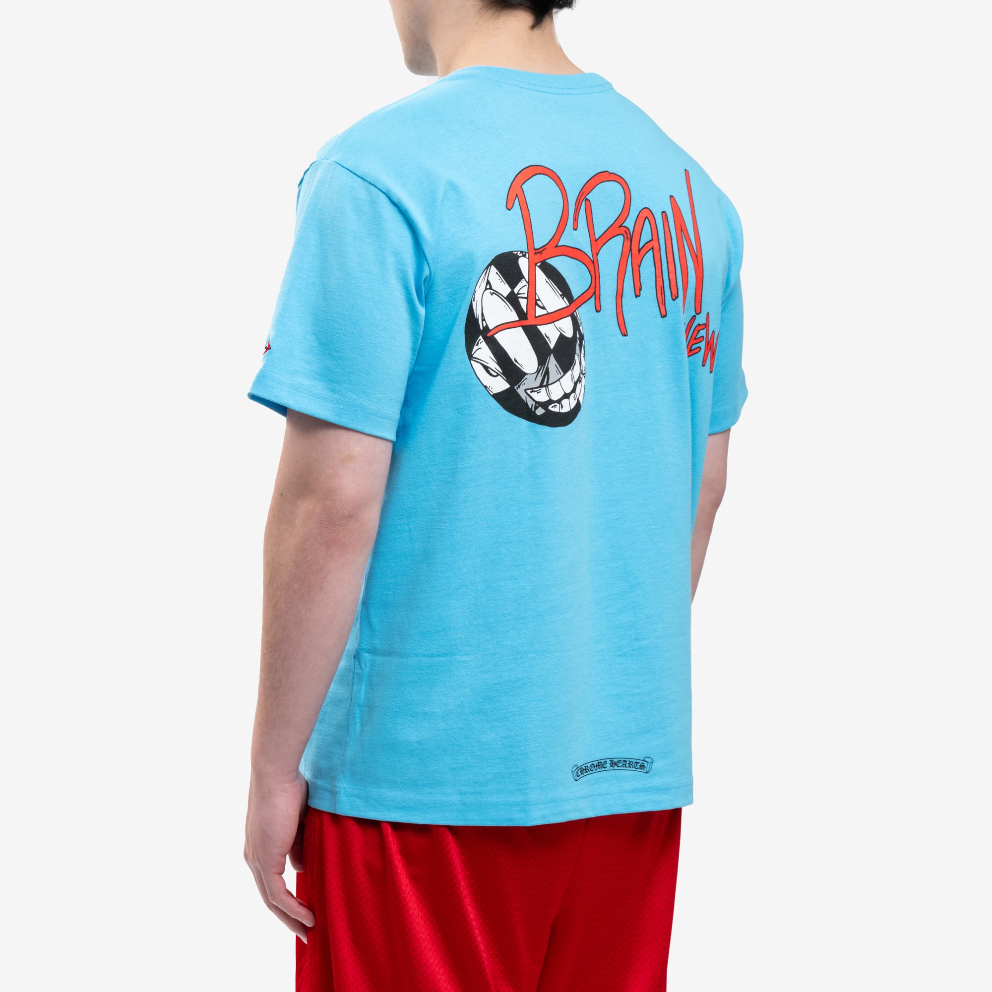 Chrome Hearts Mattyboy Brain New T-Shirt Blue - 4