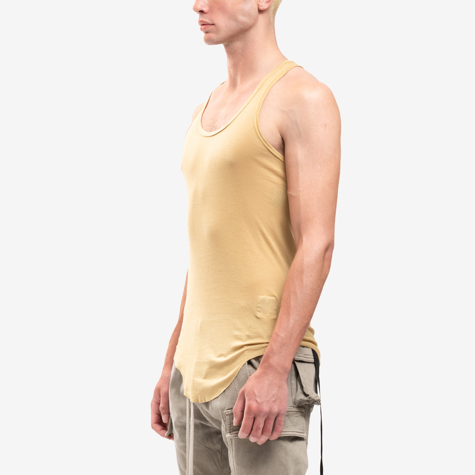 Rick Owens DRKSHDW DRK Tank Top Mustard - 3