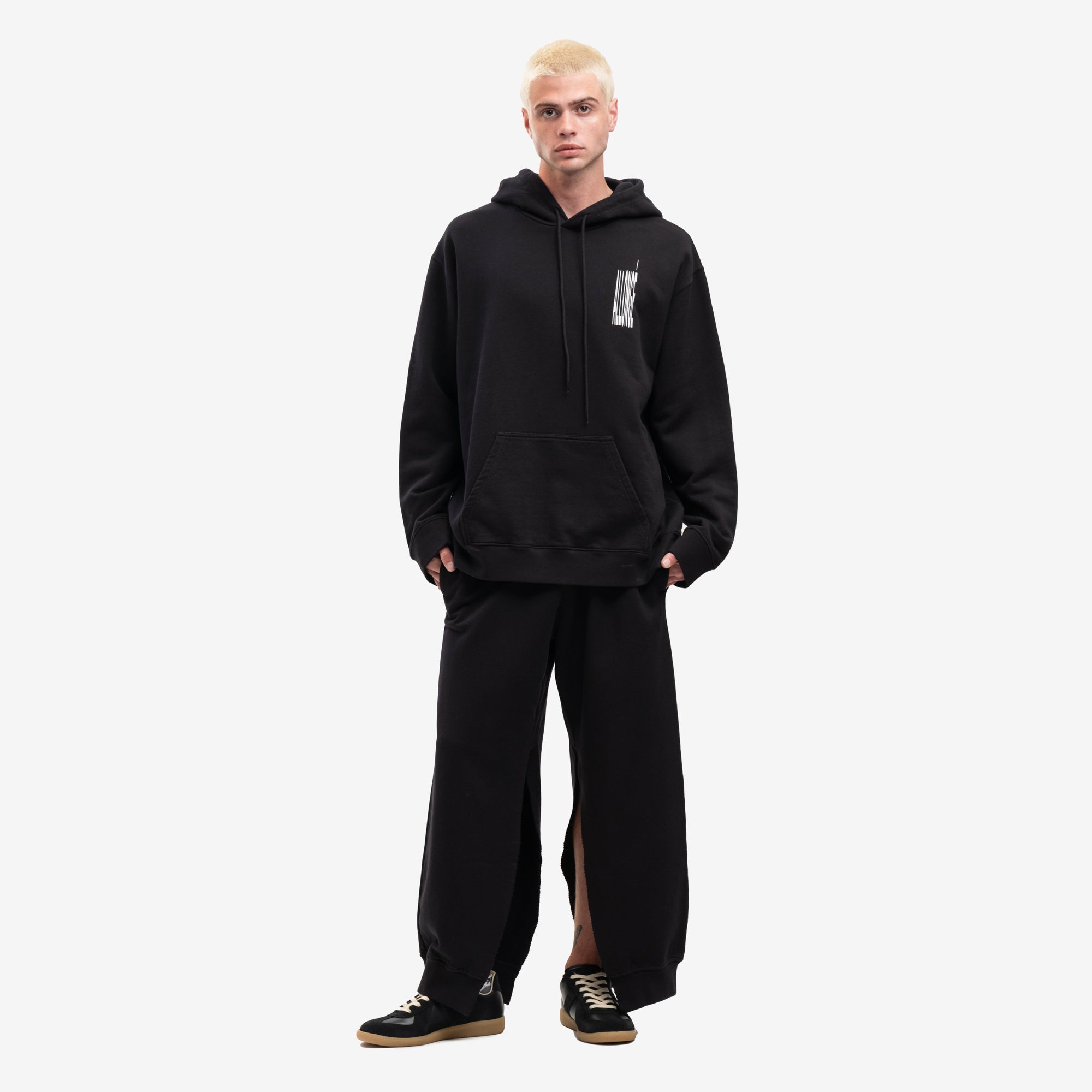 Maison Margiela Replica Black Sneakers Black - 2