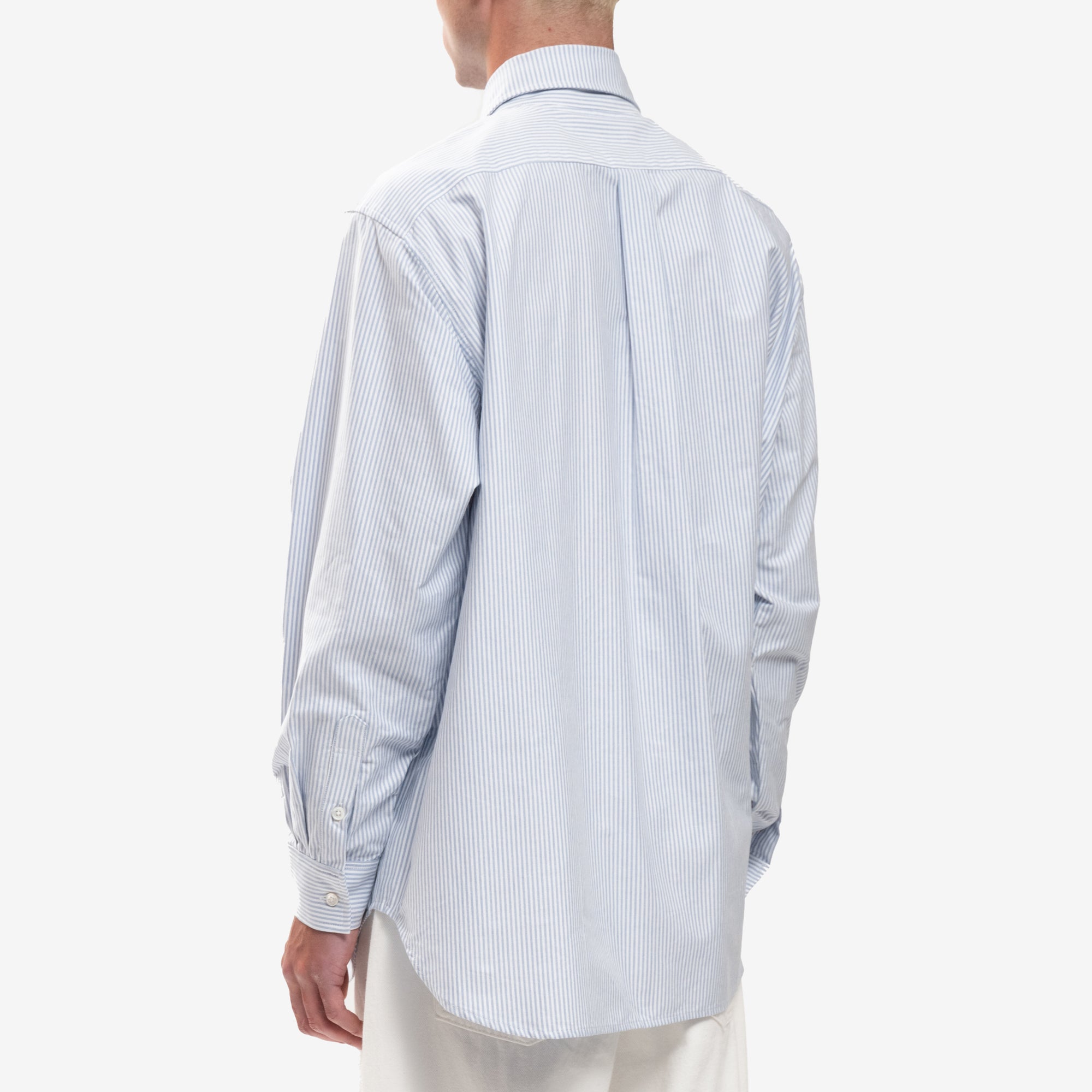 Willy Chavarria Regular Club Collar Shirt Sky Blue - 4