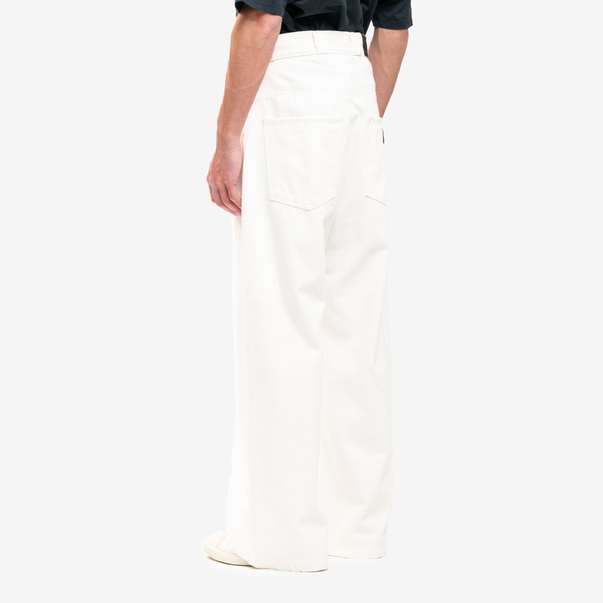 Willy Chavarria Santee Alley Jeans White - 4