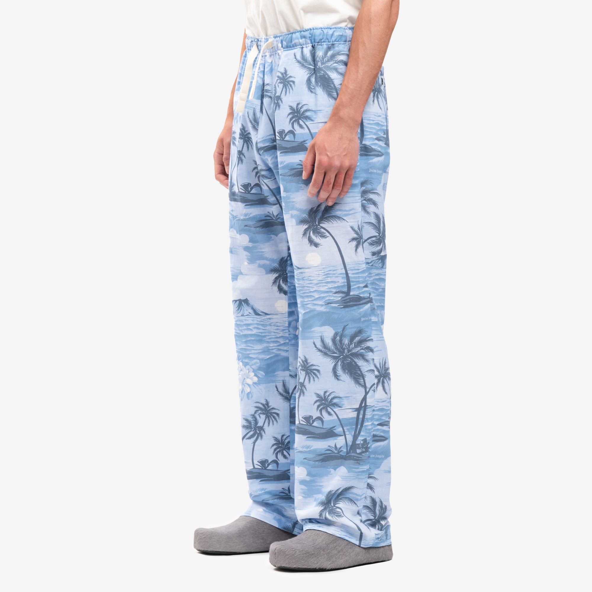Palm Angels Sunset Loose Pants Indigo Blue - 3