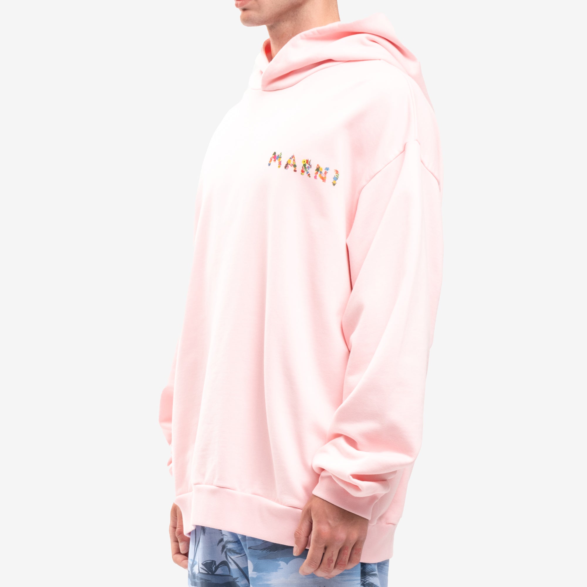 MARNI Collage Bouquet Hoody Magnolia - 3