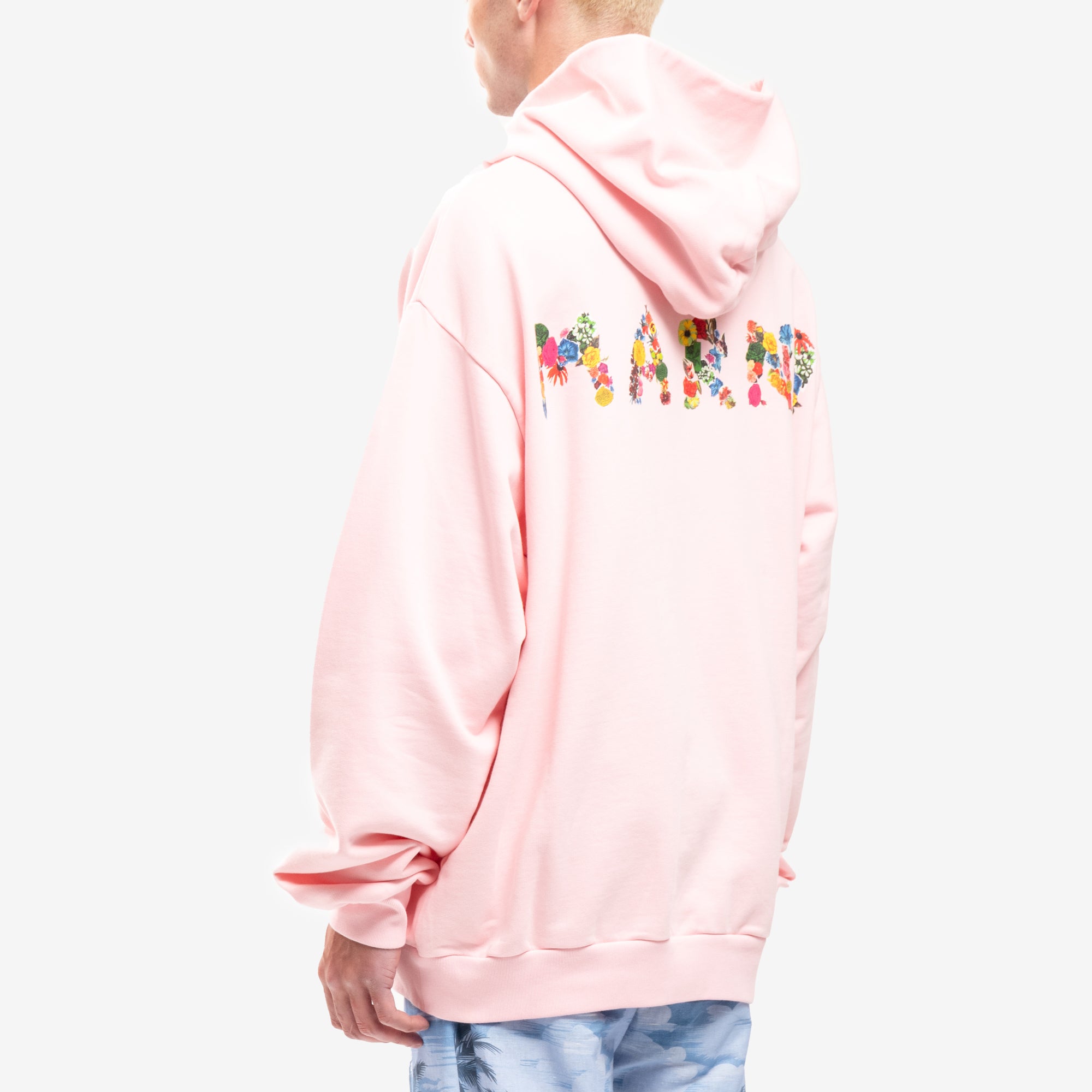 MARNI Collage Bouquet Hoody Magnolia - 4