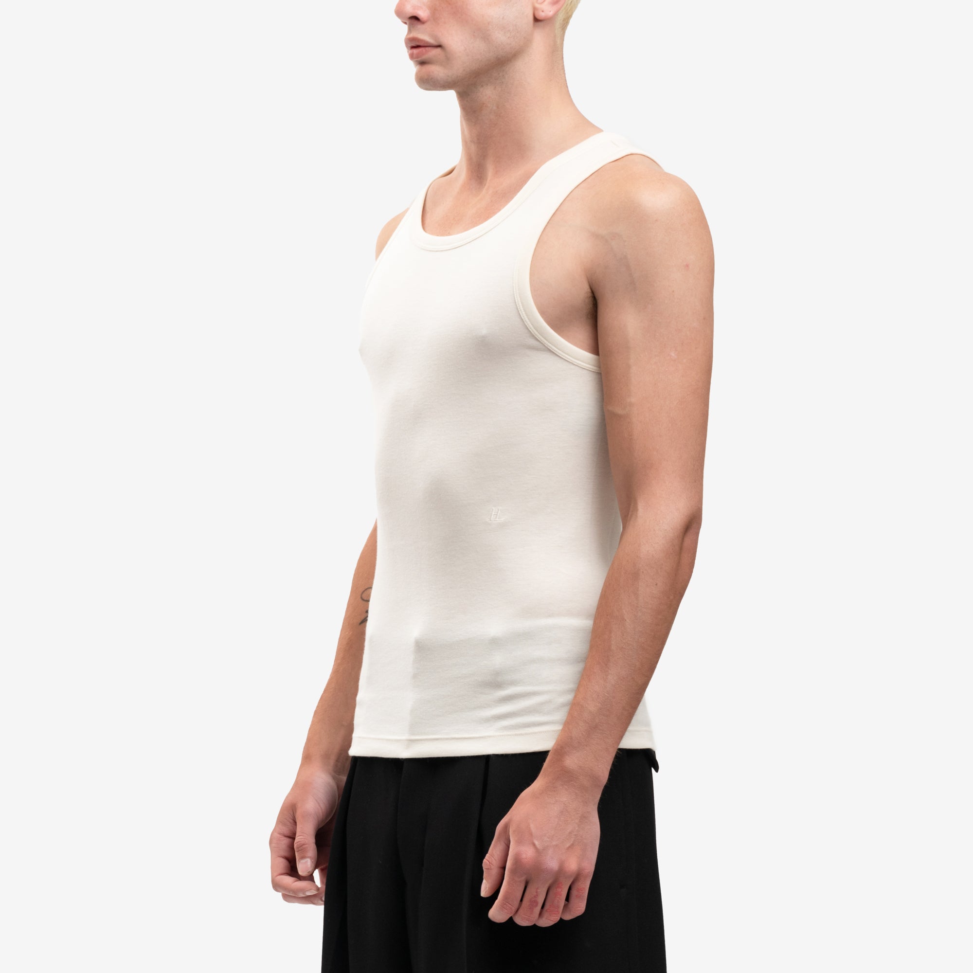 Helmut Lang Classic Ivory Tank Top Ivory - 3