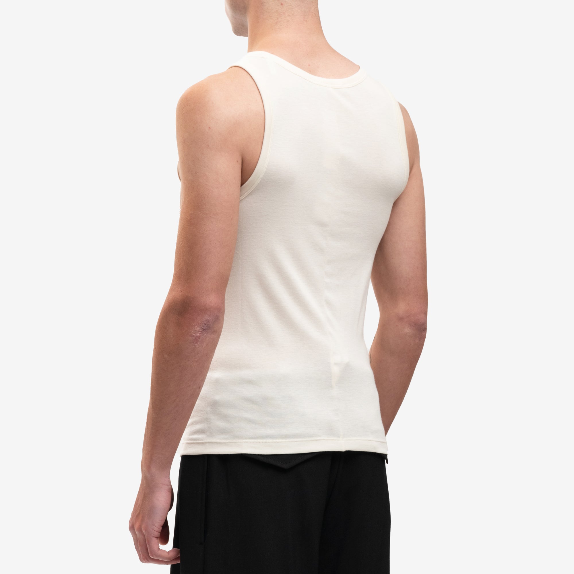 Helmut Lang Classic Ivory Tank Top Ivory - 4