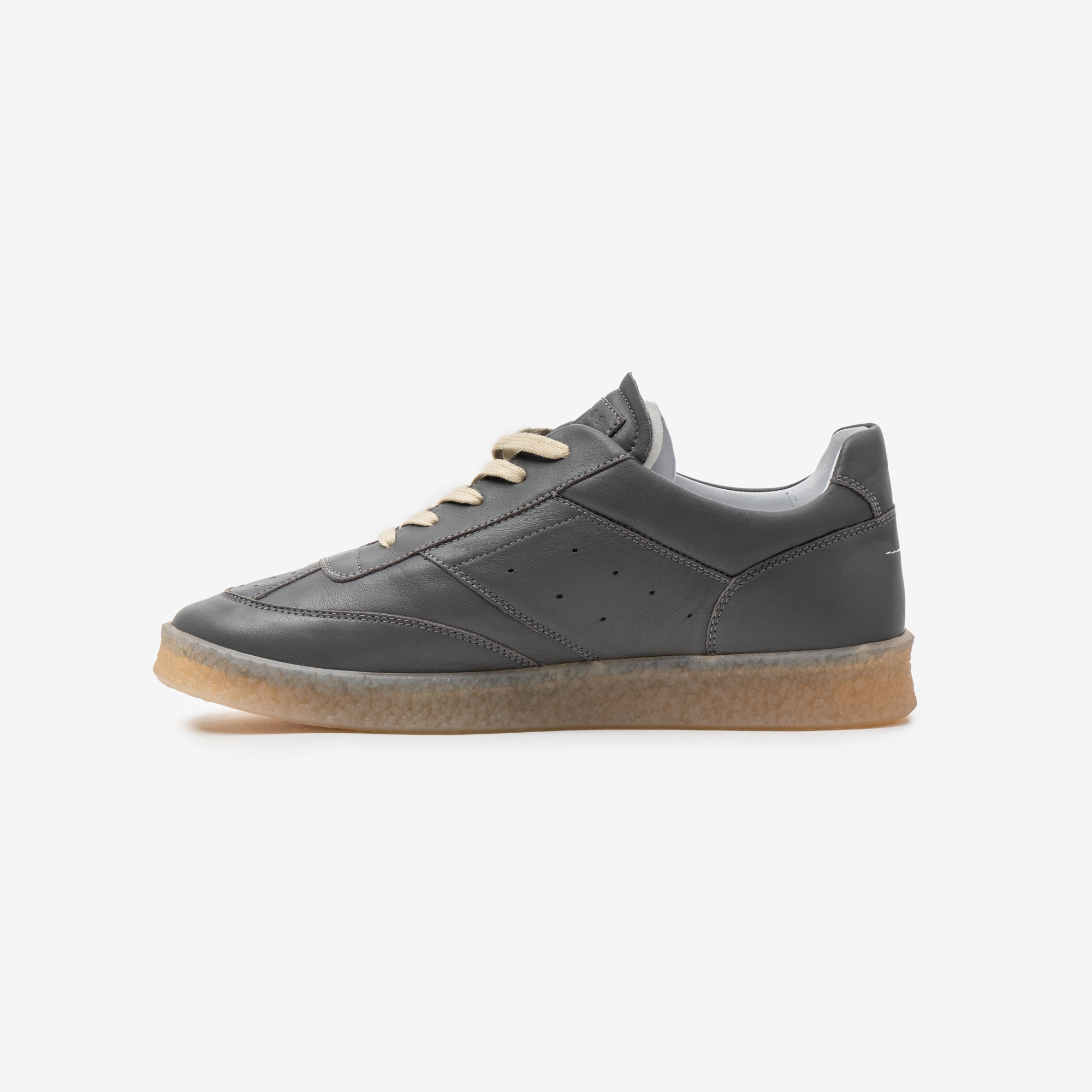 MM6 Vitello Sneakers Charcoal Grey - 4
