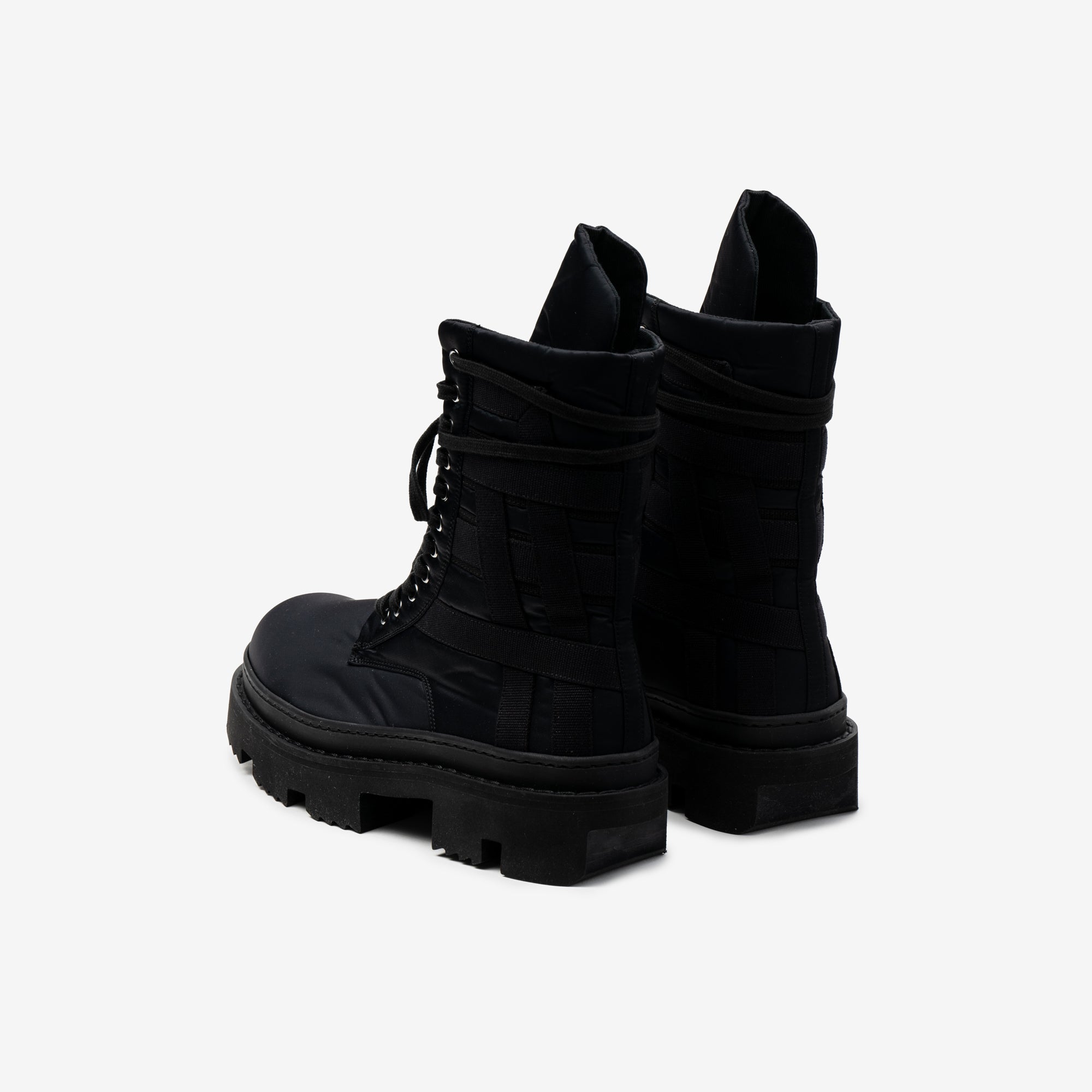 Rick Owens DRKSHDW Army Megatooth Ankle Boots Black - 5