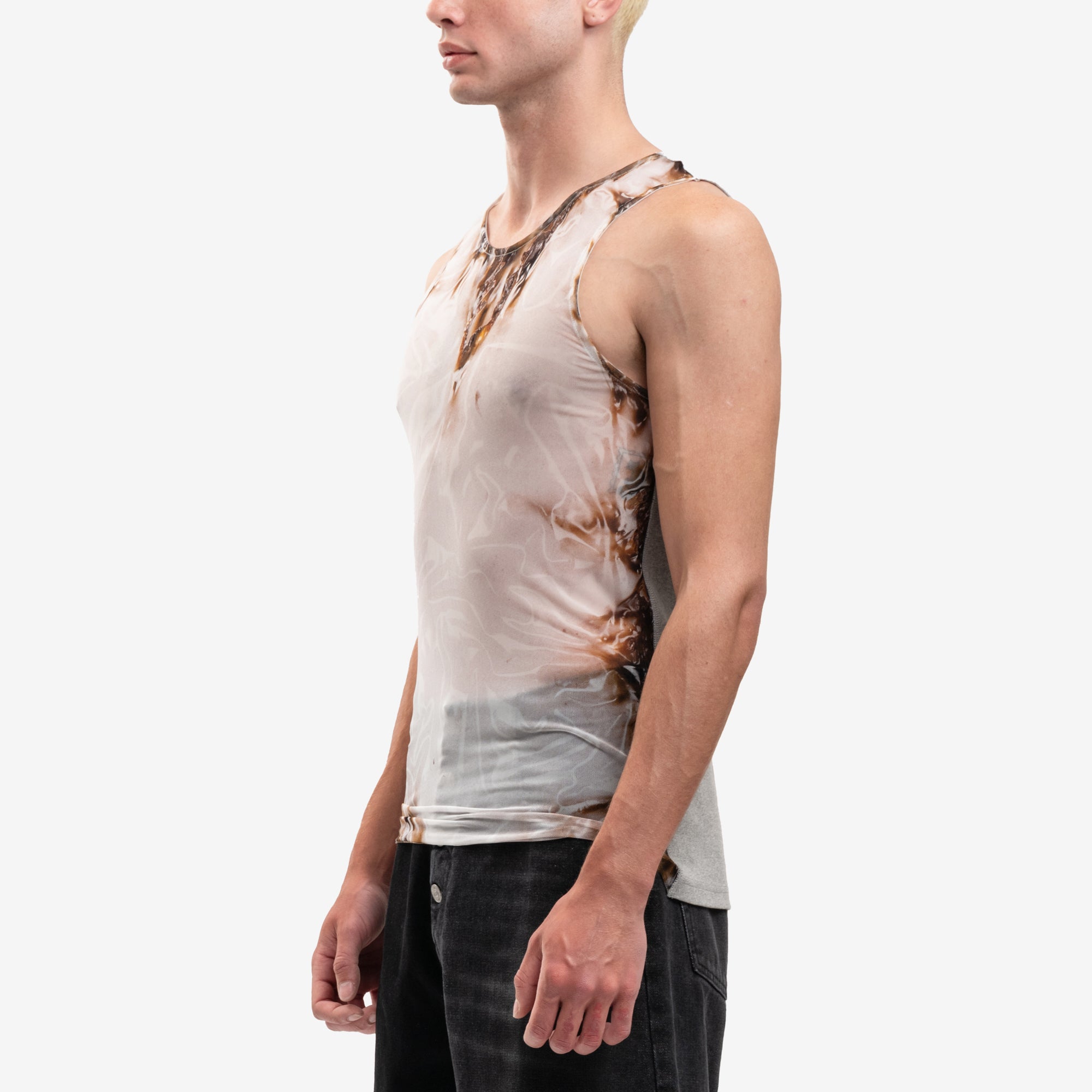 DIESEL Lifty Burn Tank Top White - 3