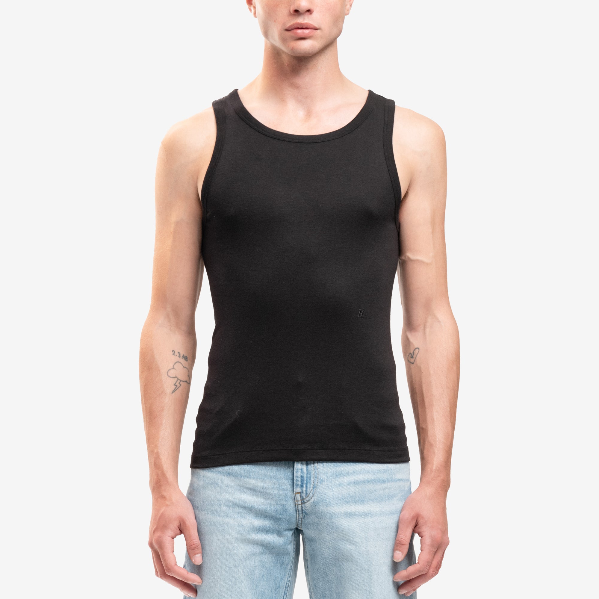 Helmut Lang Classic Black Tank Top Black - 1